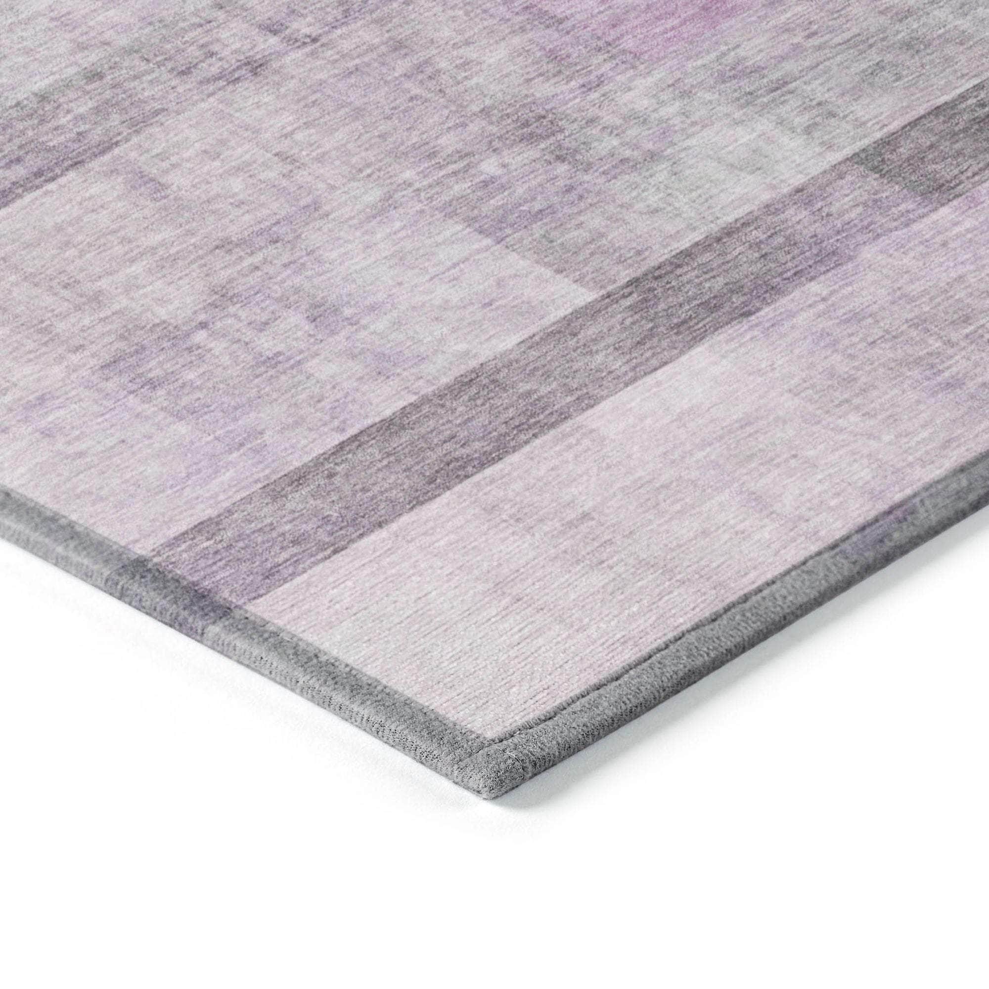 Machine Made ACN568 Purple Rugs