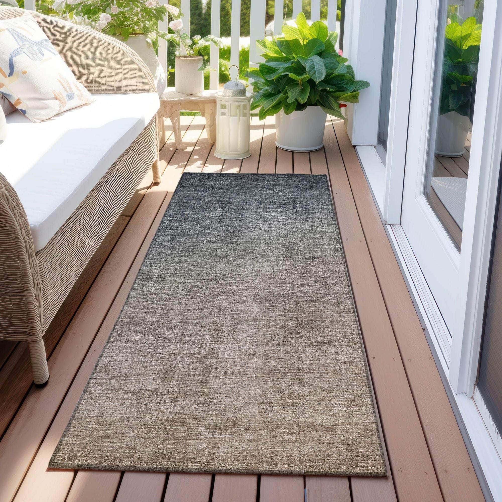 Machine Made ACN569 Gray Rugs