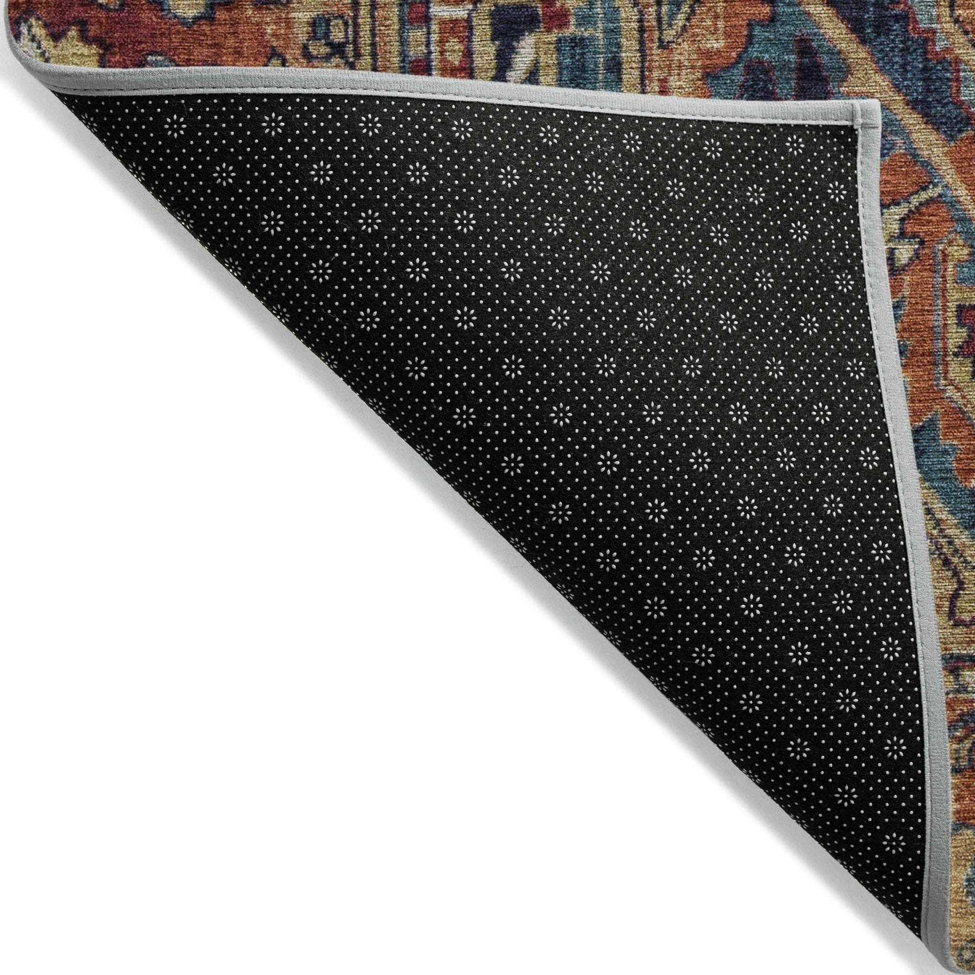 Machine Made ACN570 Paprika Orange Rugs