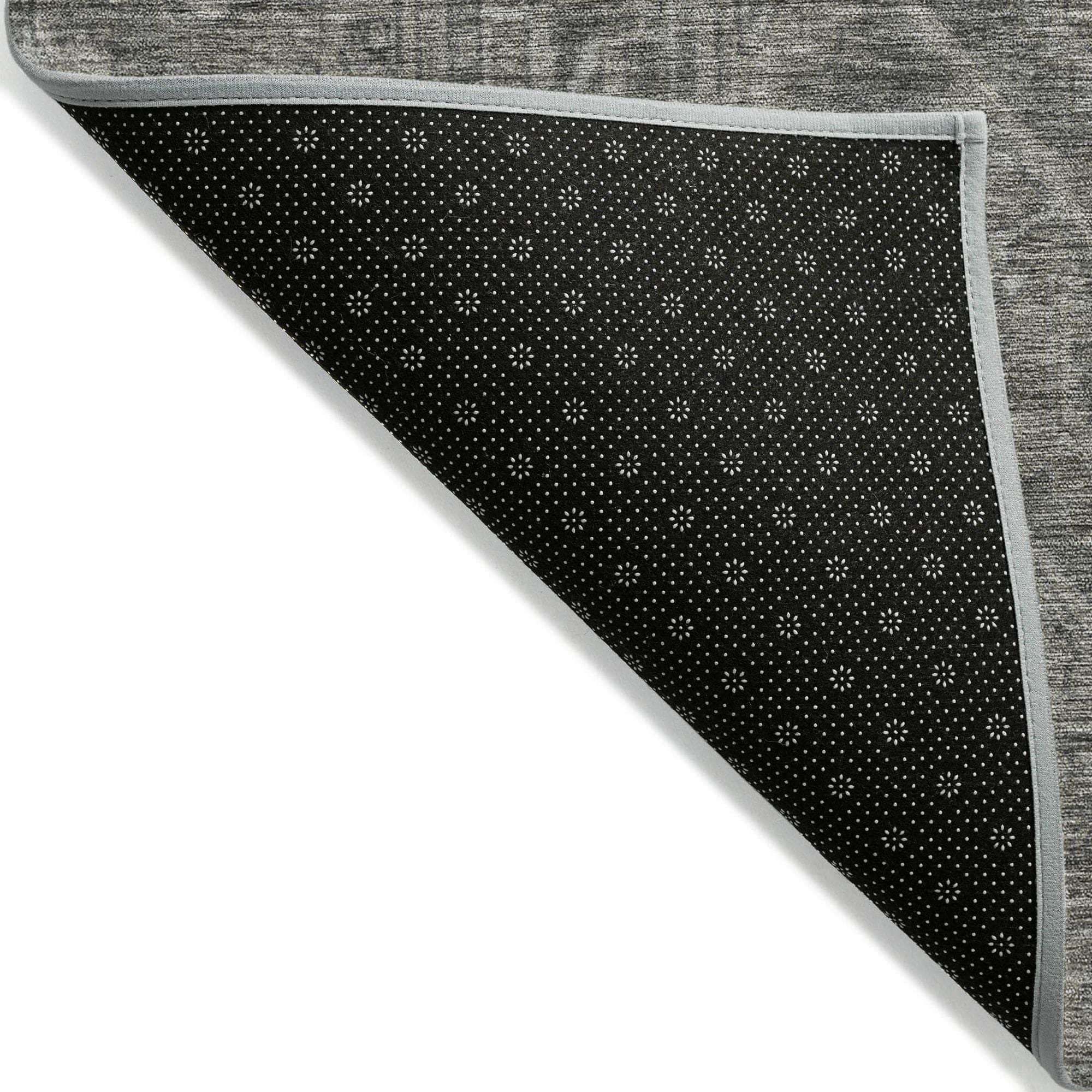 Machine Made ACN571 Mocha Brown Rugs