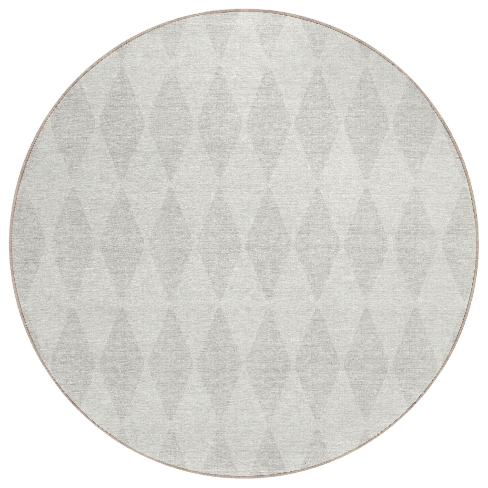 Machine Made ACN578 Ivory Rugs #color_ivory