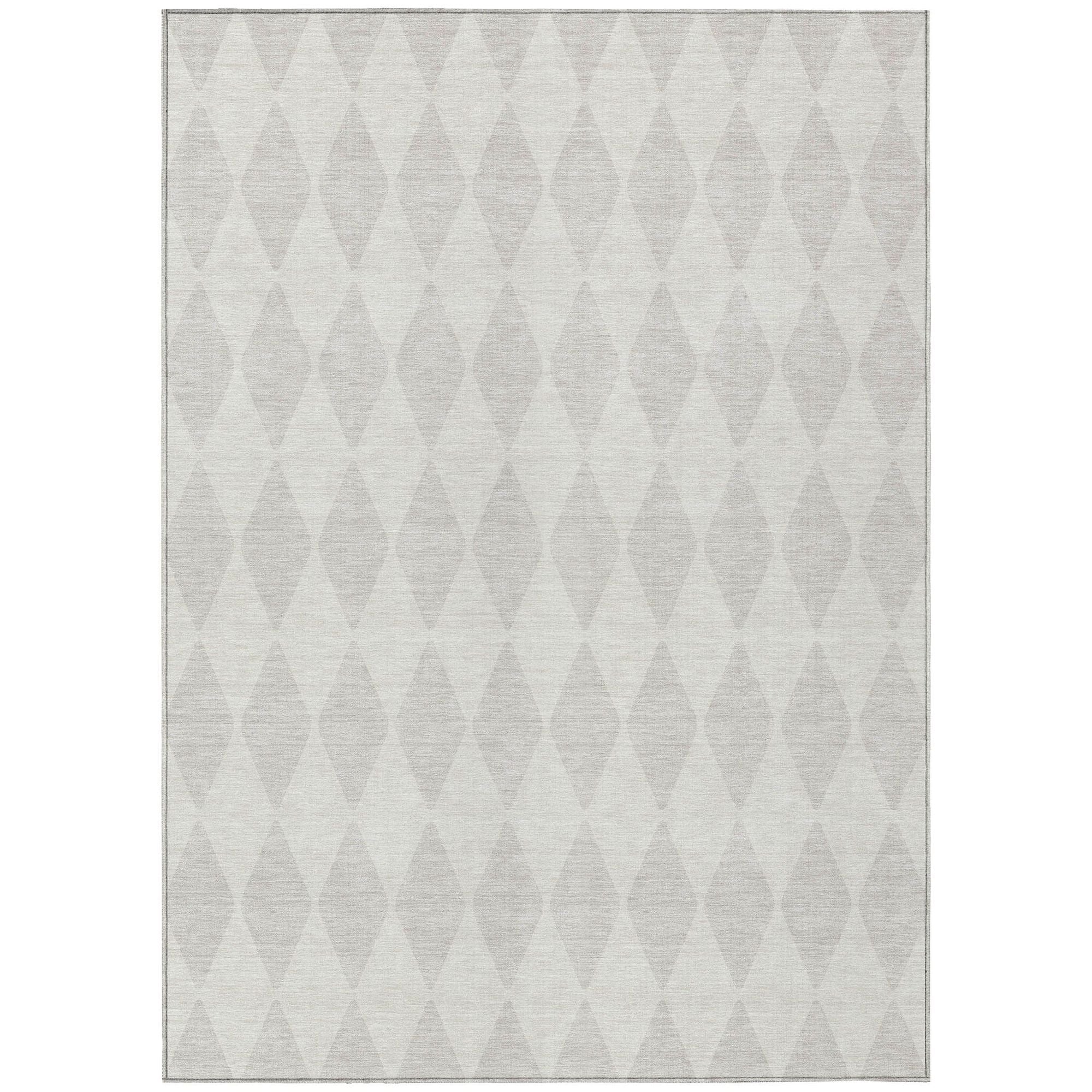 Machine Made ACN578 Ivory Rugs #color_ivory