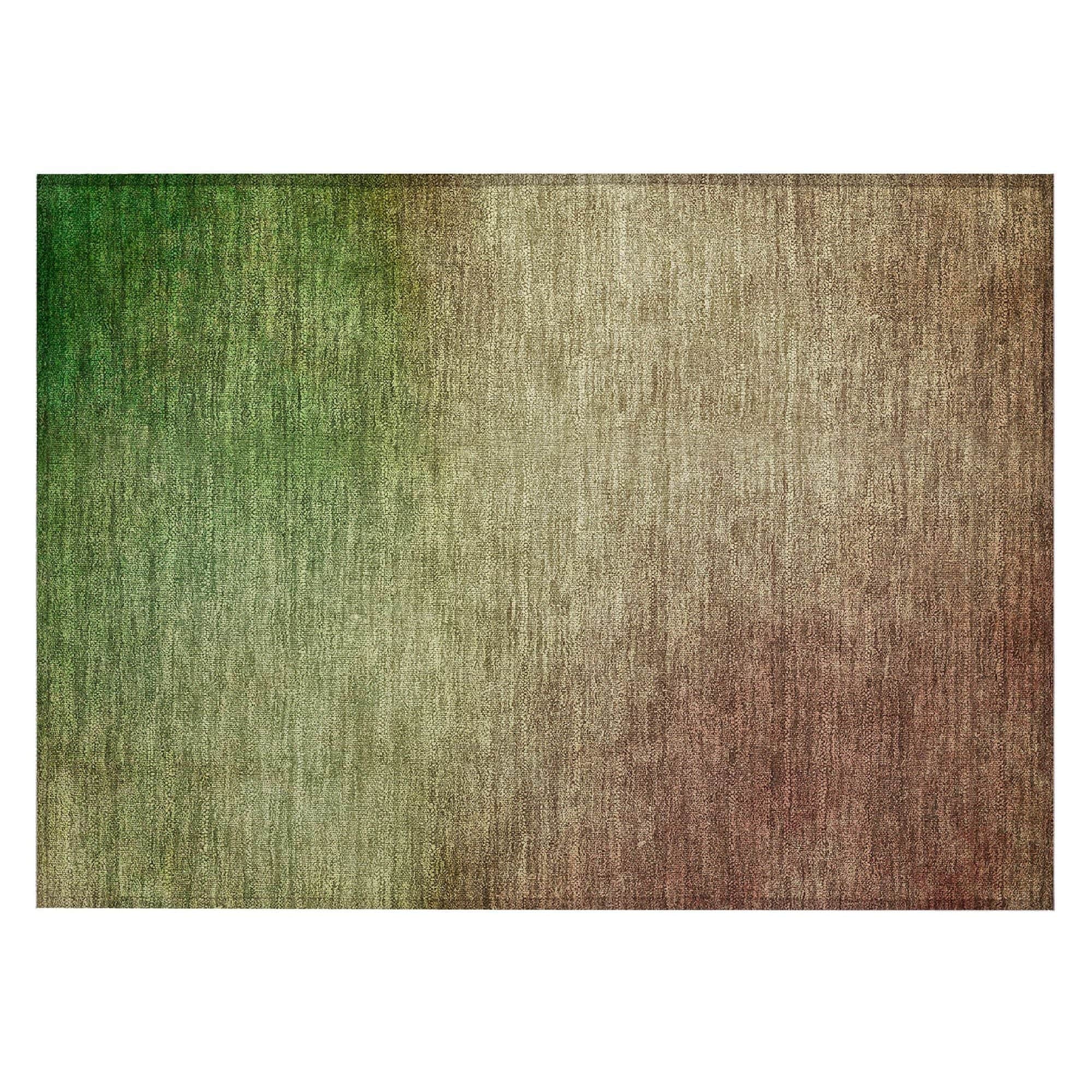 Machine Washable Blush Pink Rug - Indoor / Outdoor - Kids / Pet Friendly Ombre Print Rug