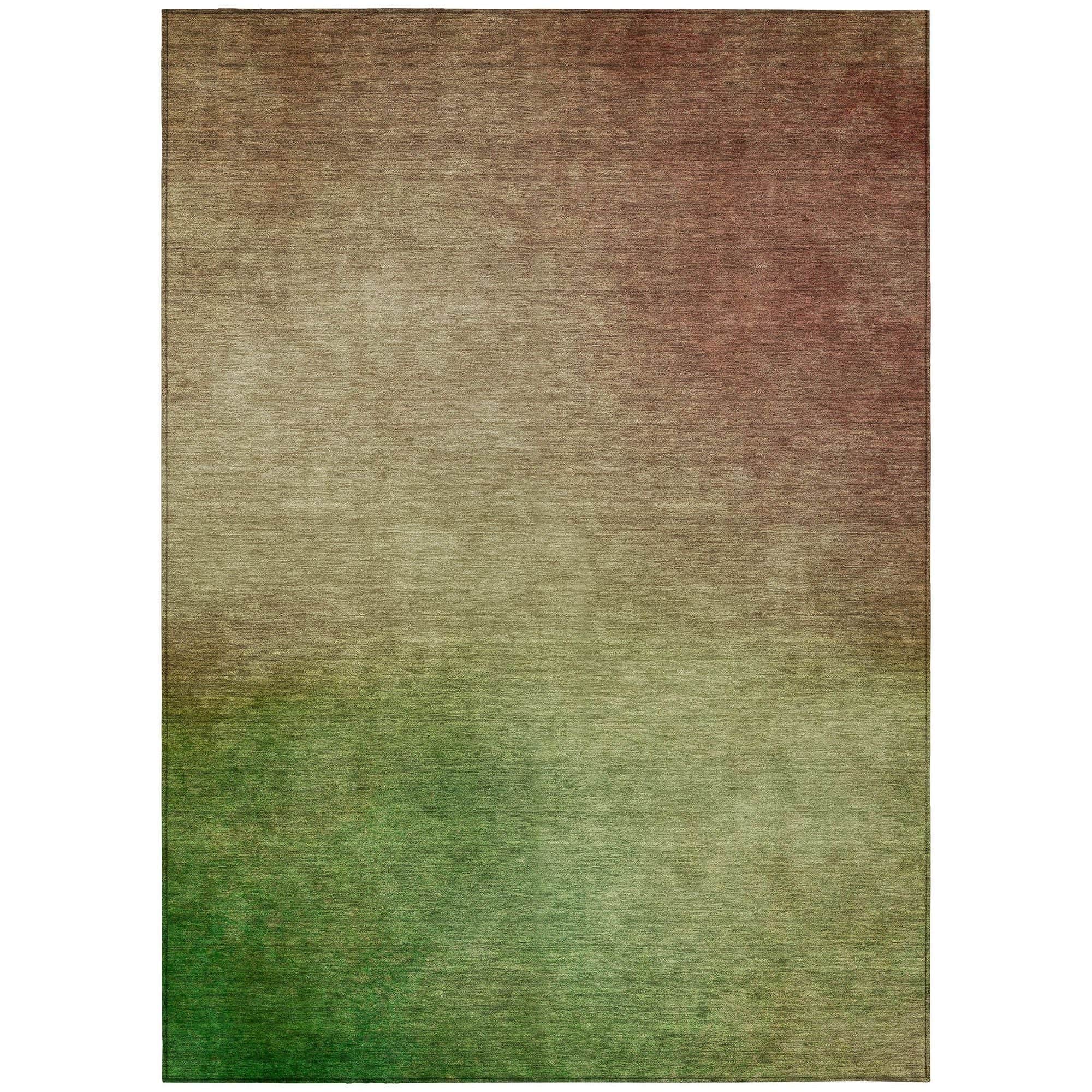 Machine Washable Blush Pink Rug - Indoor / Outdoor - Kids / Pet Friendly Ombre Print Rug