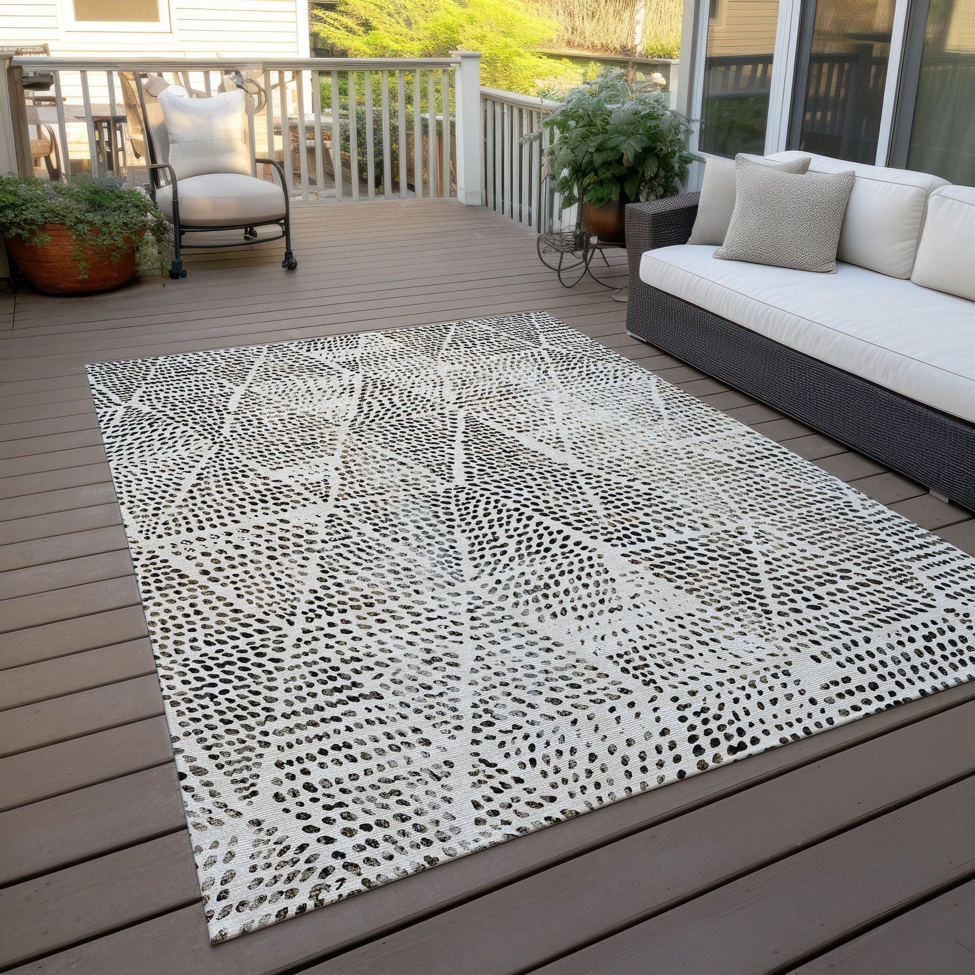 Machine Made ACN591 Ivory Rugs #color_ivory