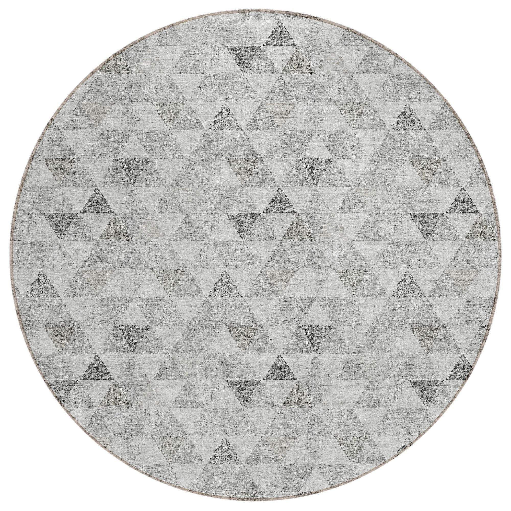 Brack Machine Washable Rug