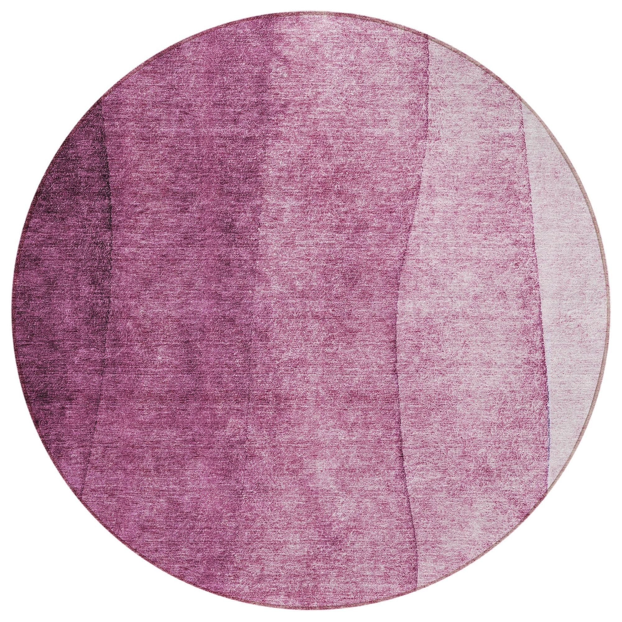 Machine Washable Merlot Red Rug - Indoor / Outdoor - Kids / Pet Friendly Ombre Print Rug