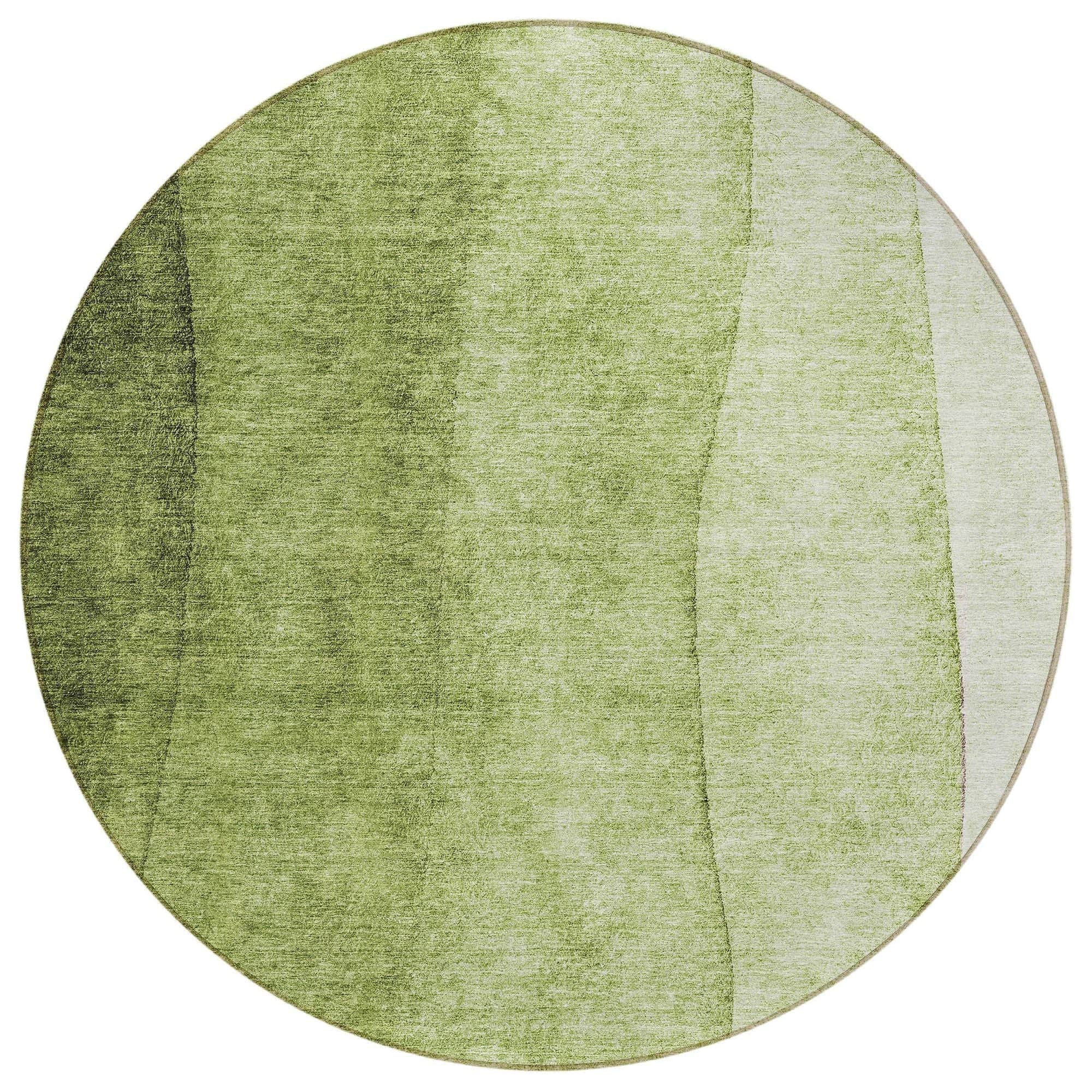 Ochre Machine Washable Rug