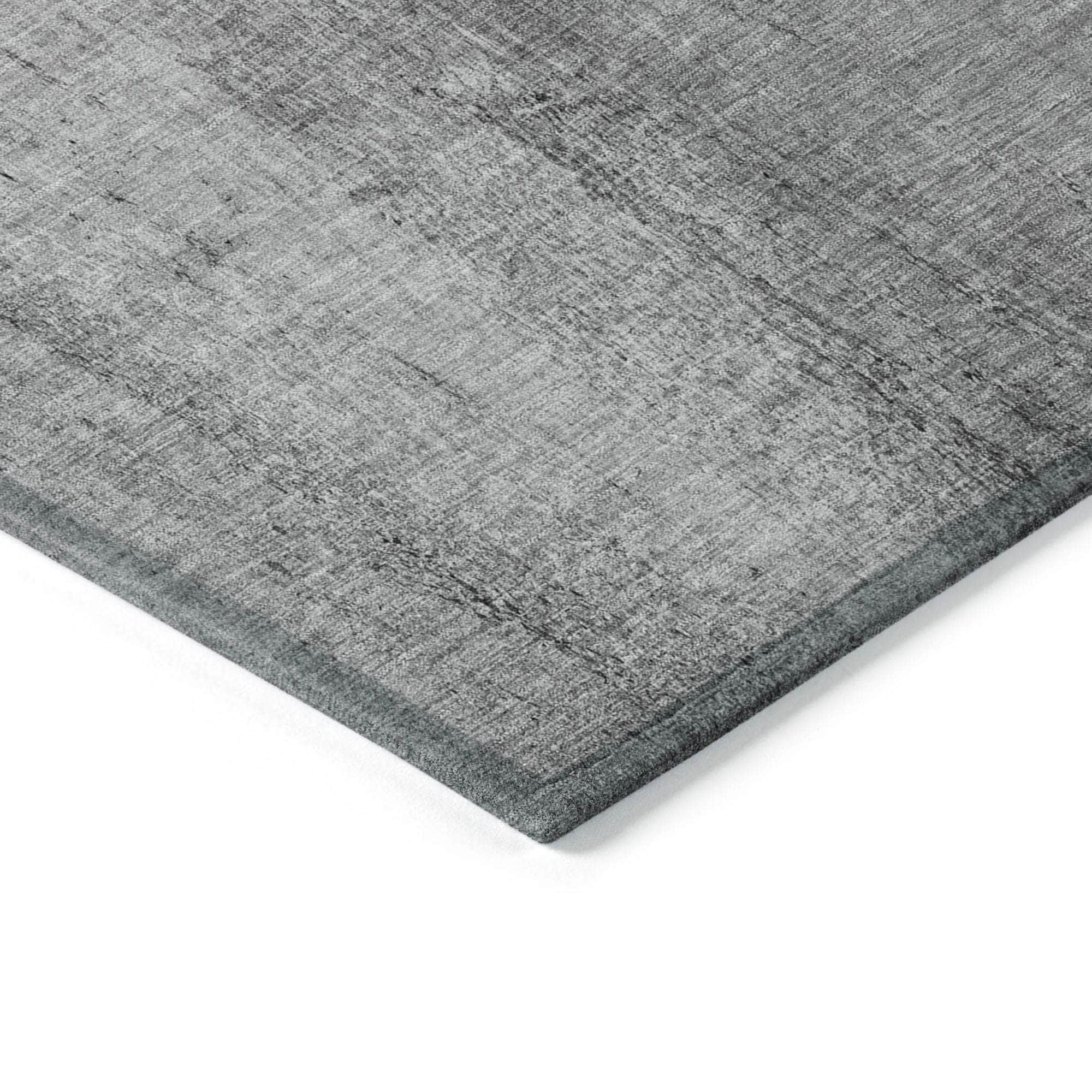 Machine Made ACN627 Gray Rugs