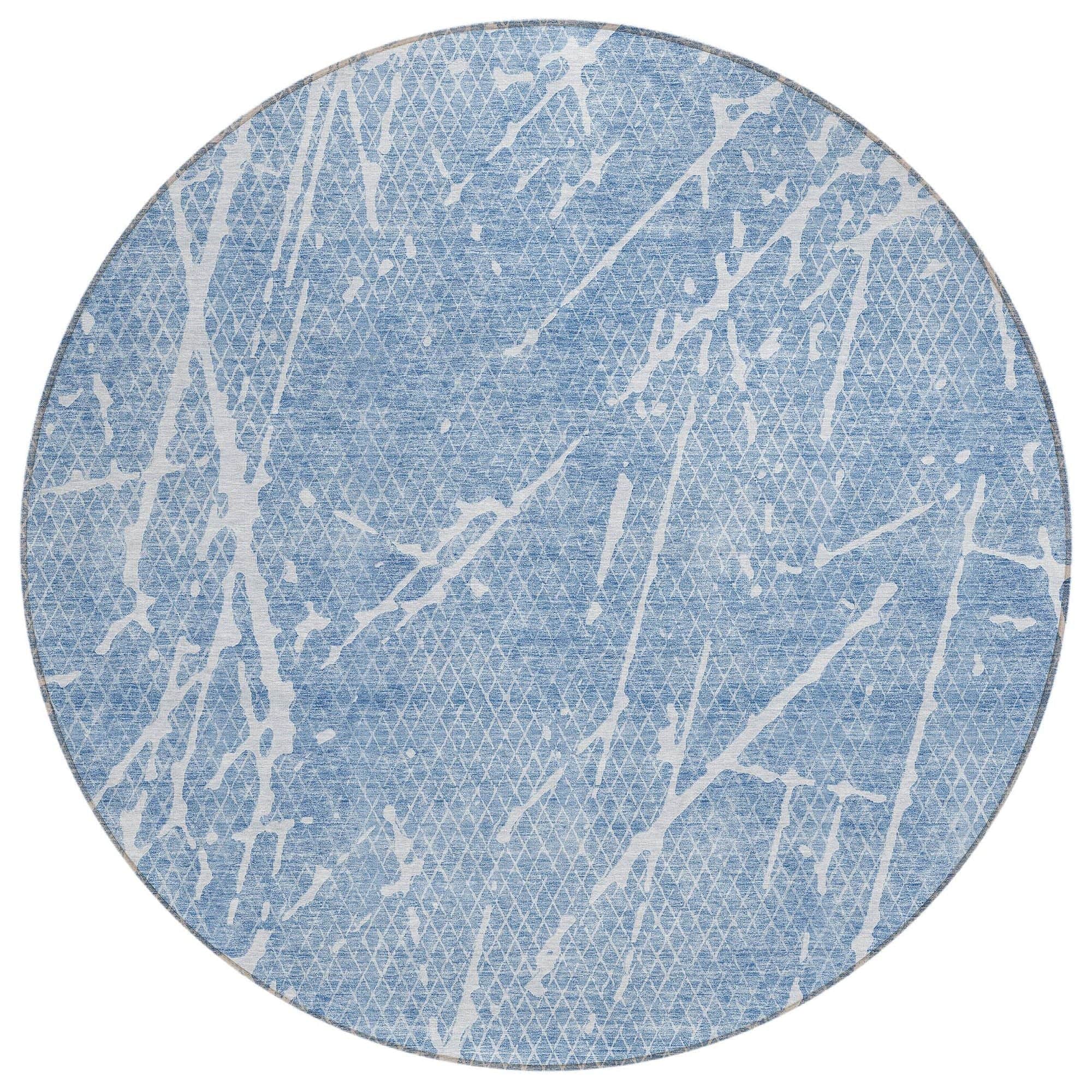 Jacquard Machine Washable Rug
