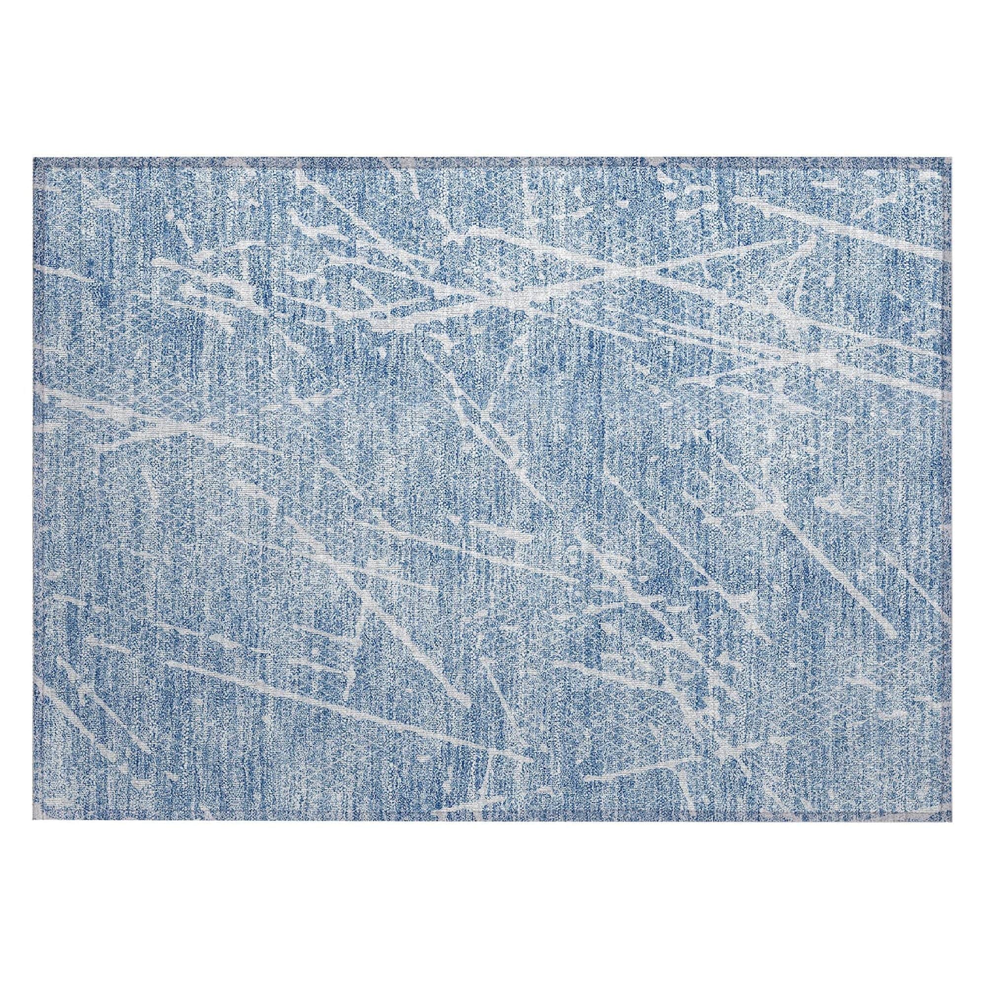 Jacquard Machine Washable Rug