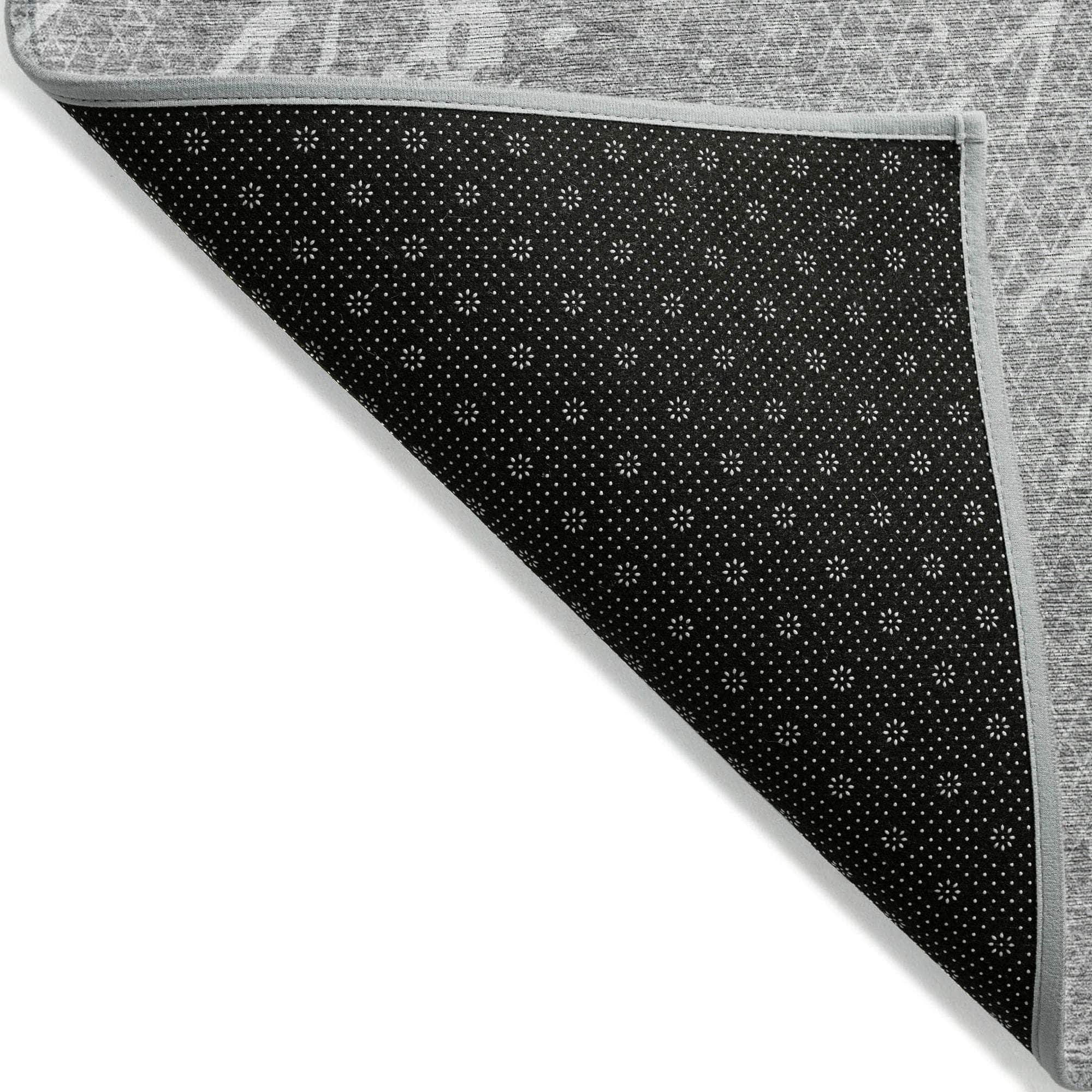 Machine Made ACN628 Gray Rugs