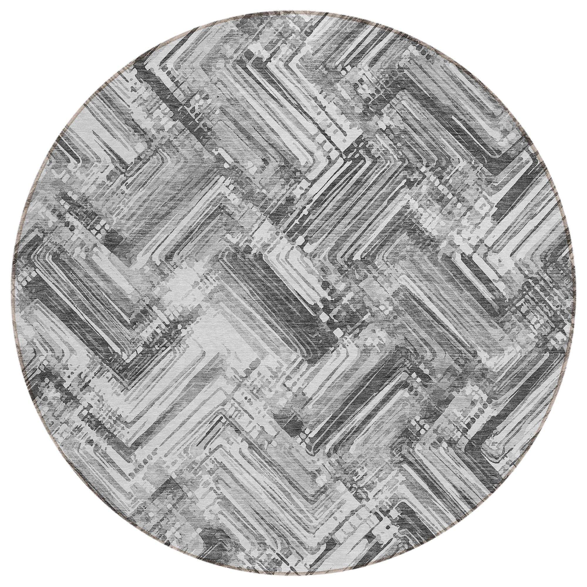 Mulberry Machine Washable Rug