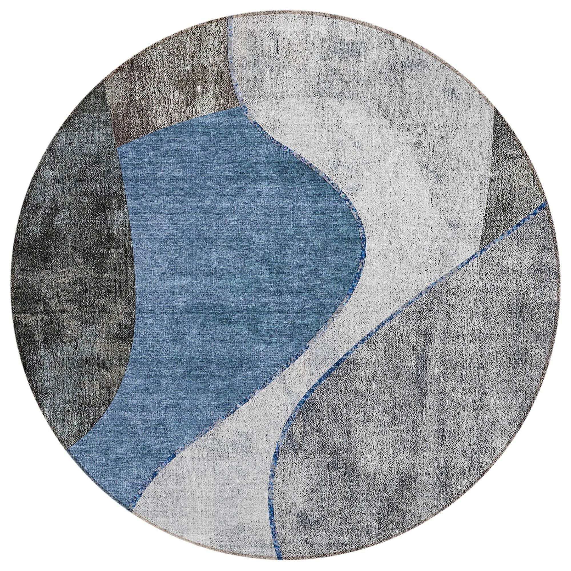 Brocade Machine Washable Rug
