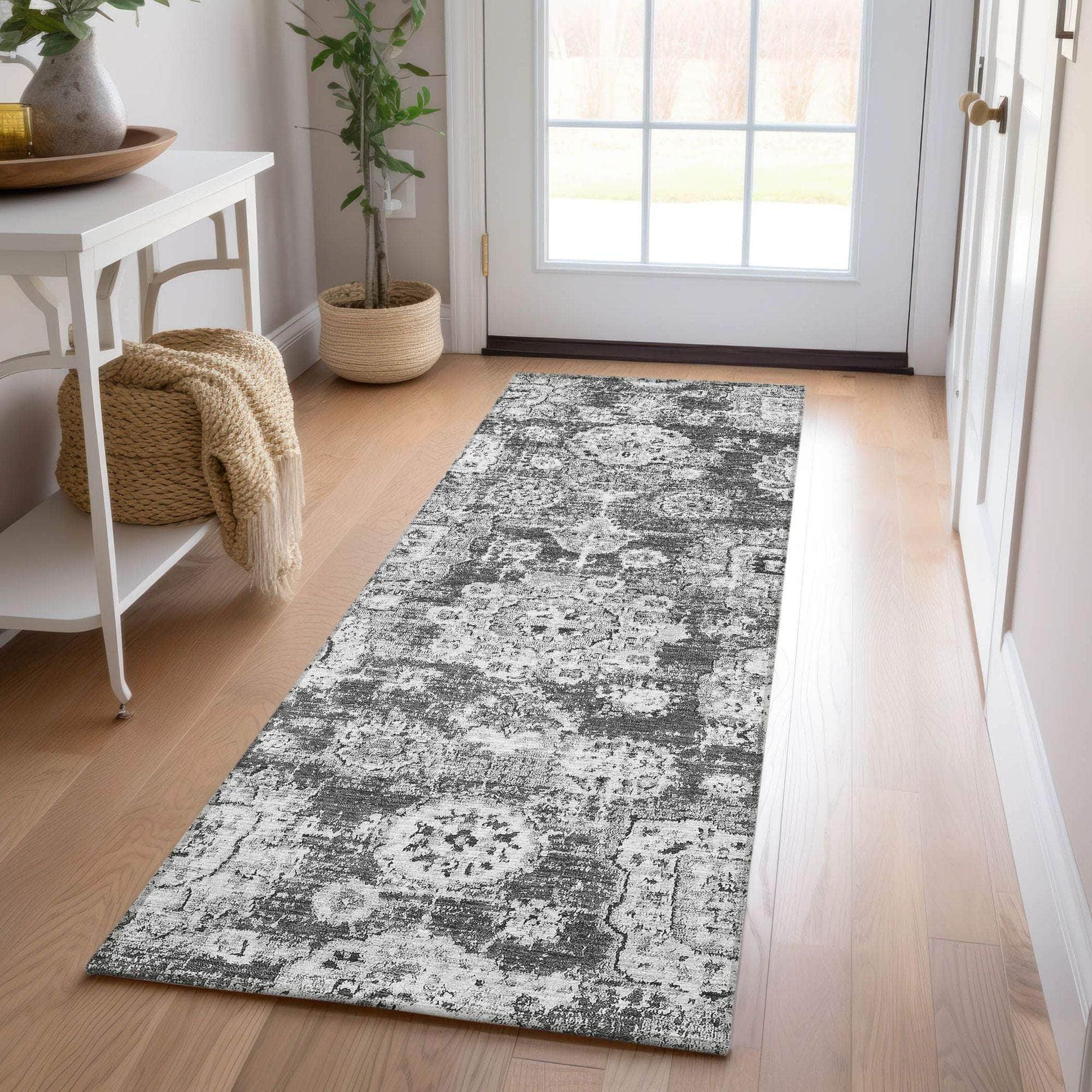 Machine Made ACN634 Gray Rugs