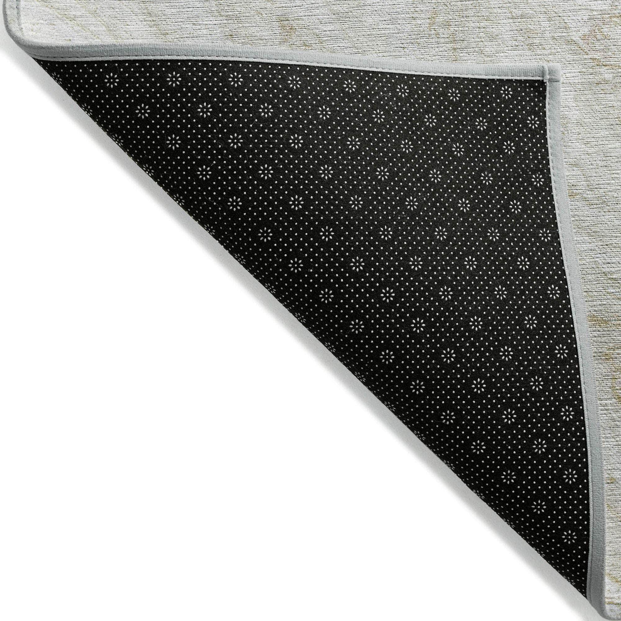 Machine Made ACN640 Ivory Rugs
