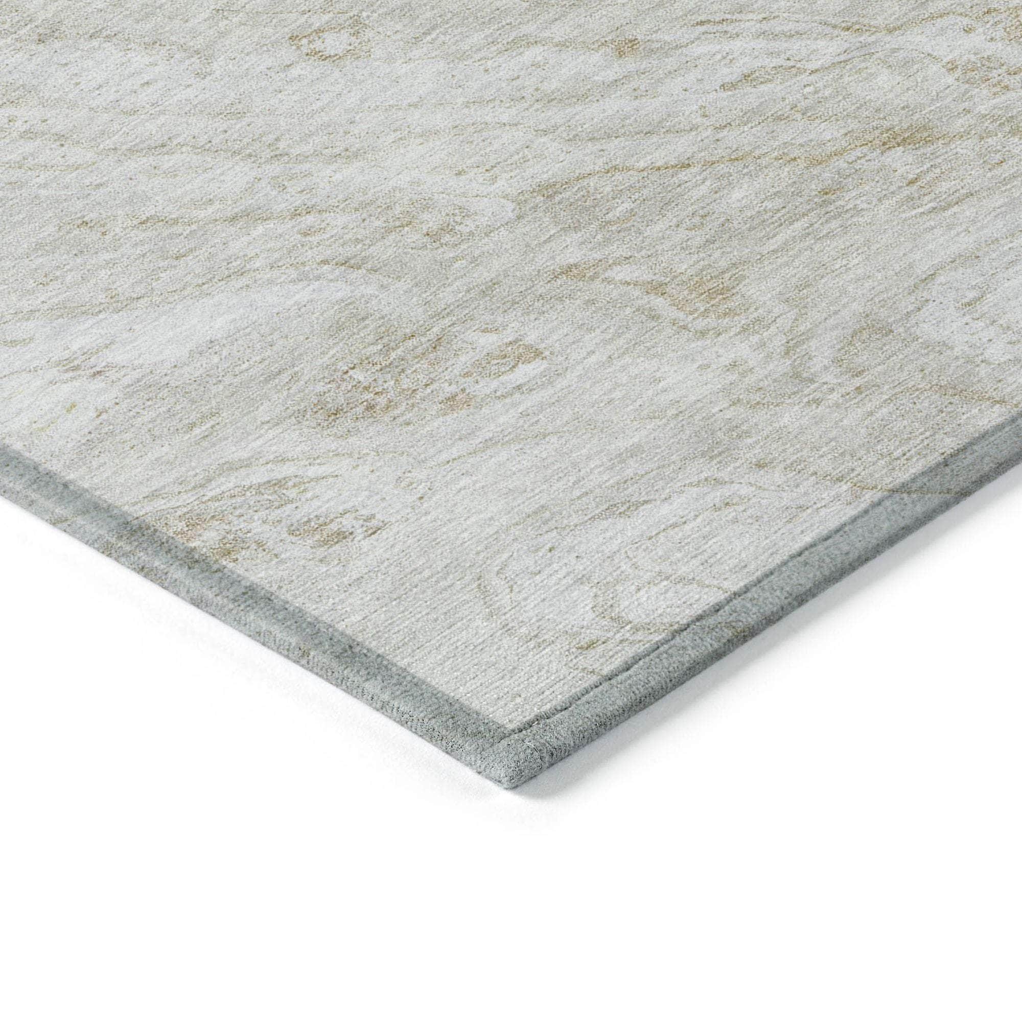 Machine Made ACN640 Ivory Rugs