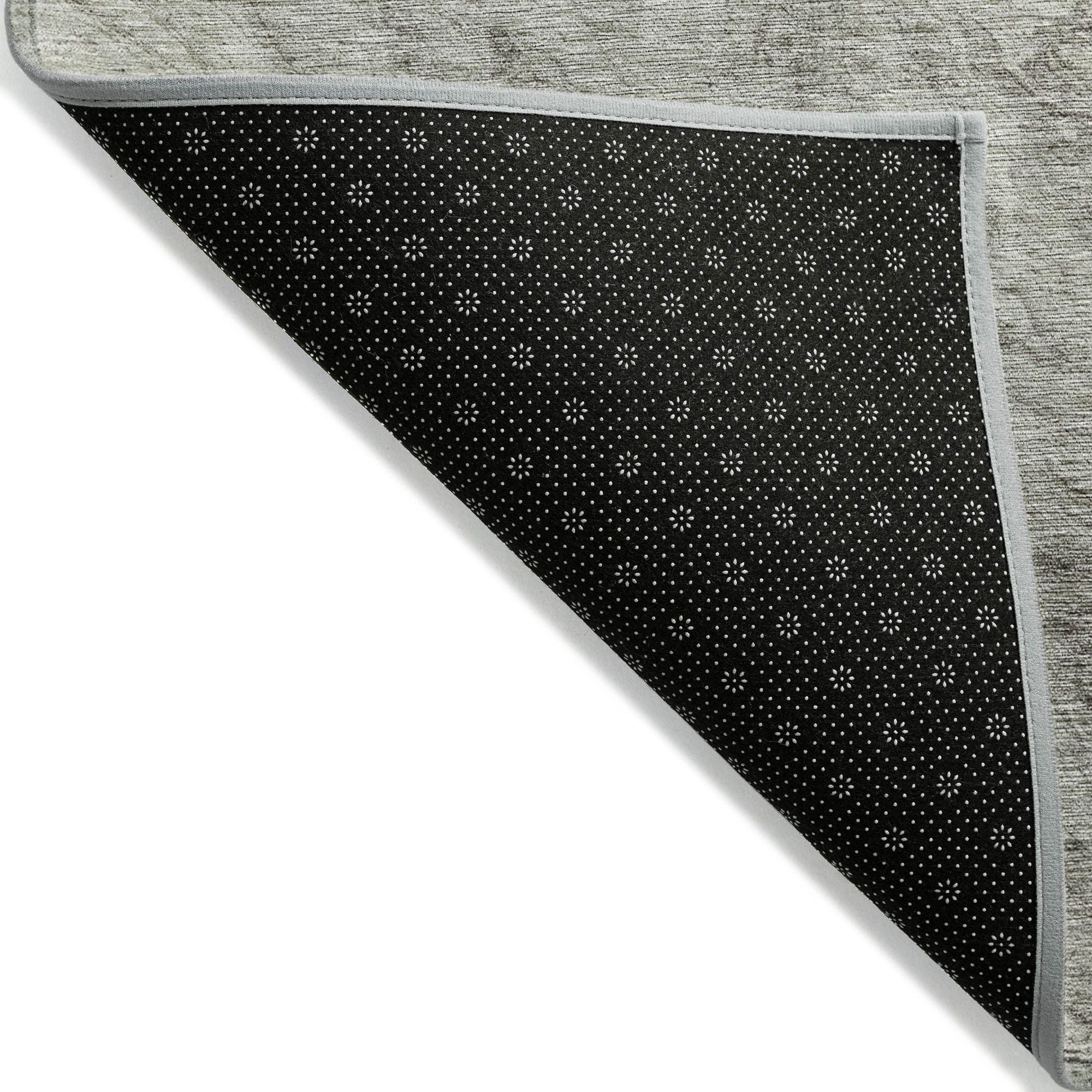 Machine Made ACN640 Taupe Brown Rugs