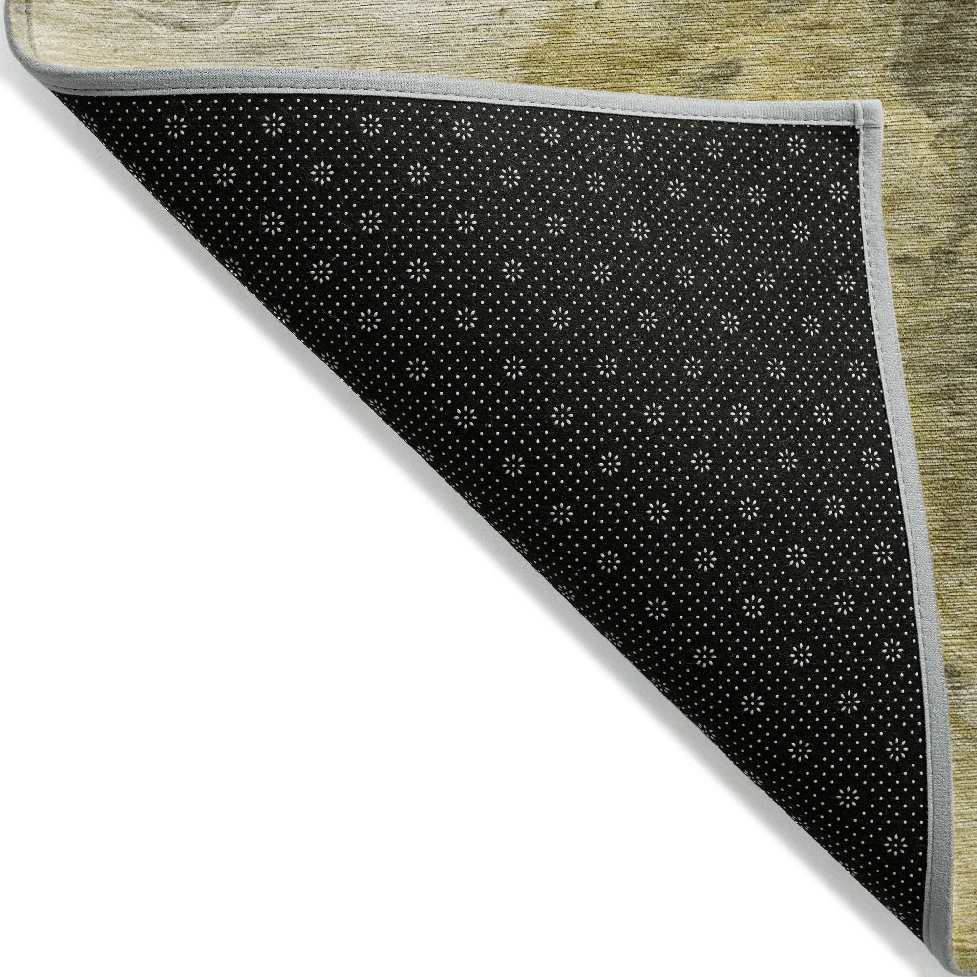 Machine Made ACN641 Taupe Brown Rugs