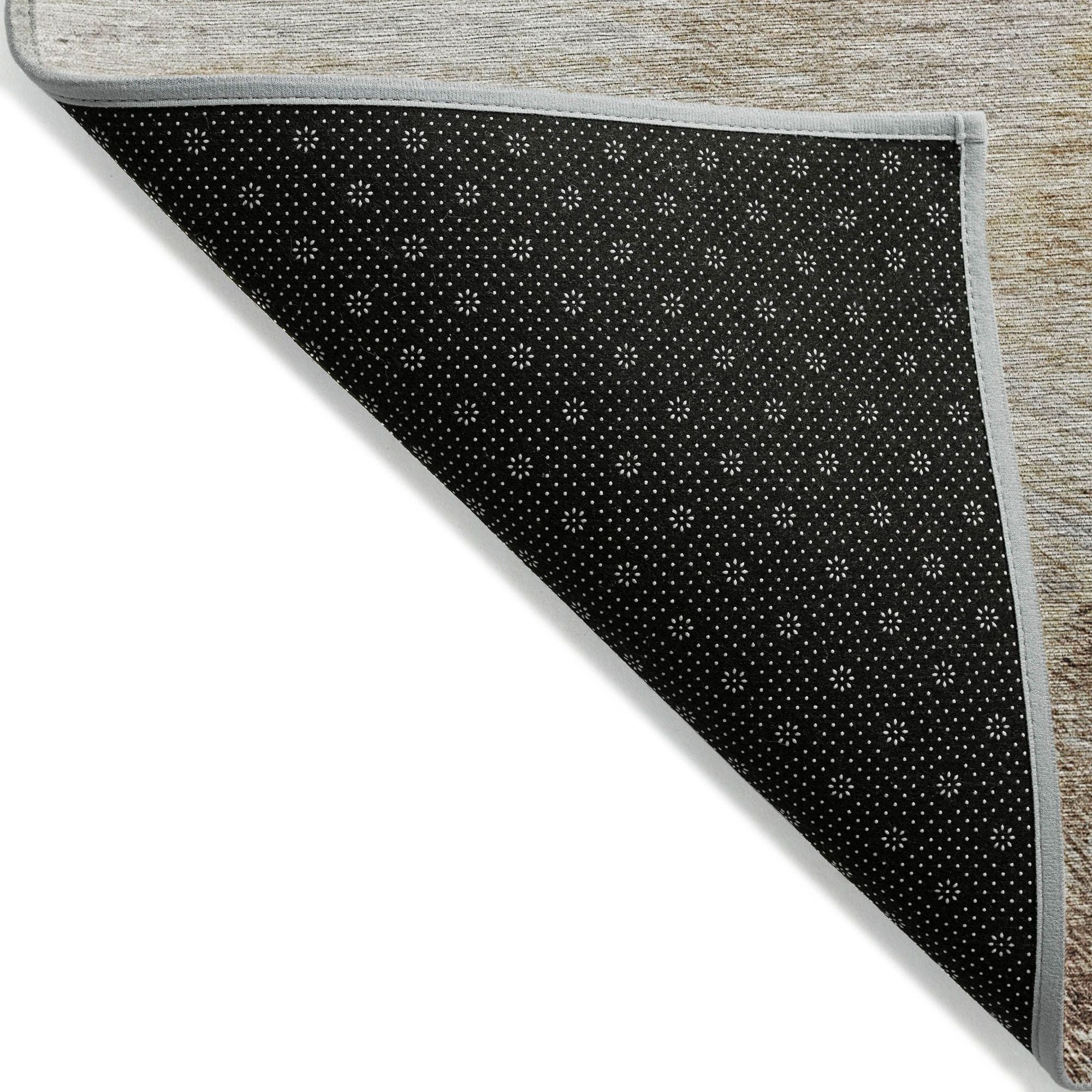 Machine Made ACN650 Brown Rugs