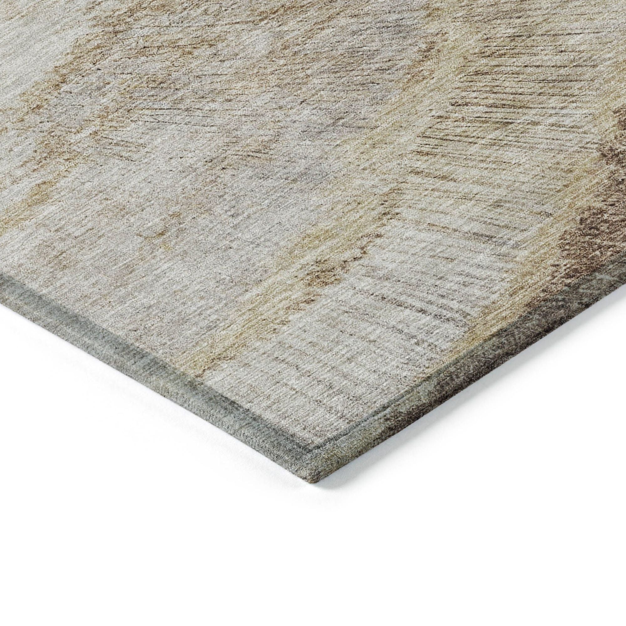 Machine Made ACN650 Brown Rugs