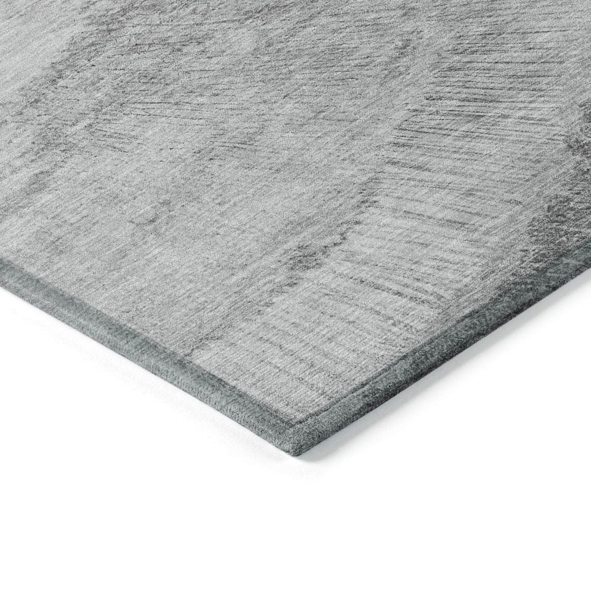 Machine Made ACN650 Gray Rugs