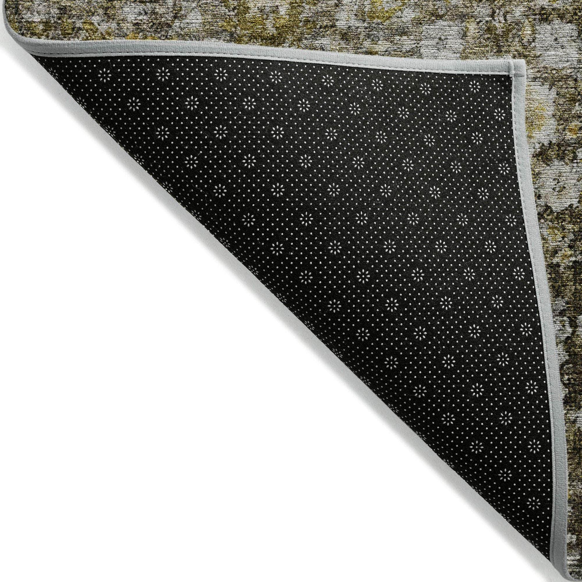 Machine Made ACN651 Mocha Brown Rugs