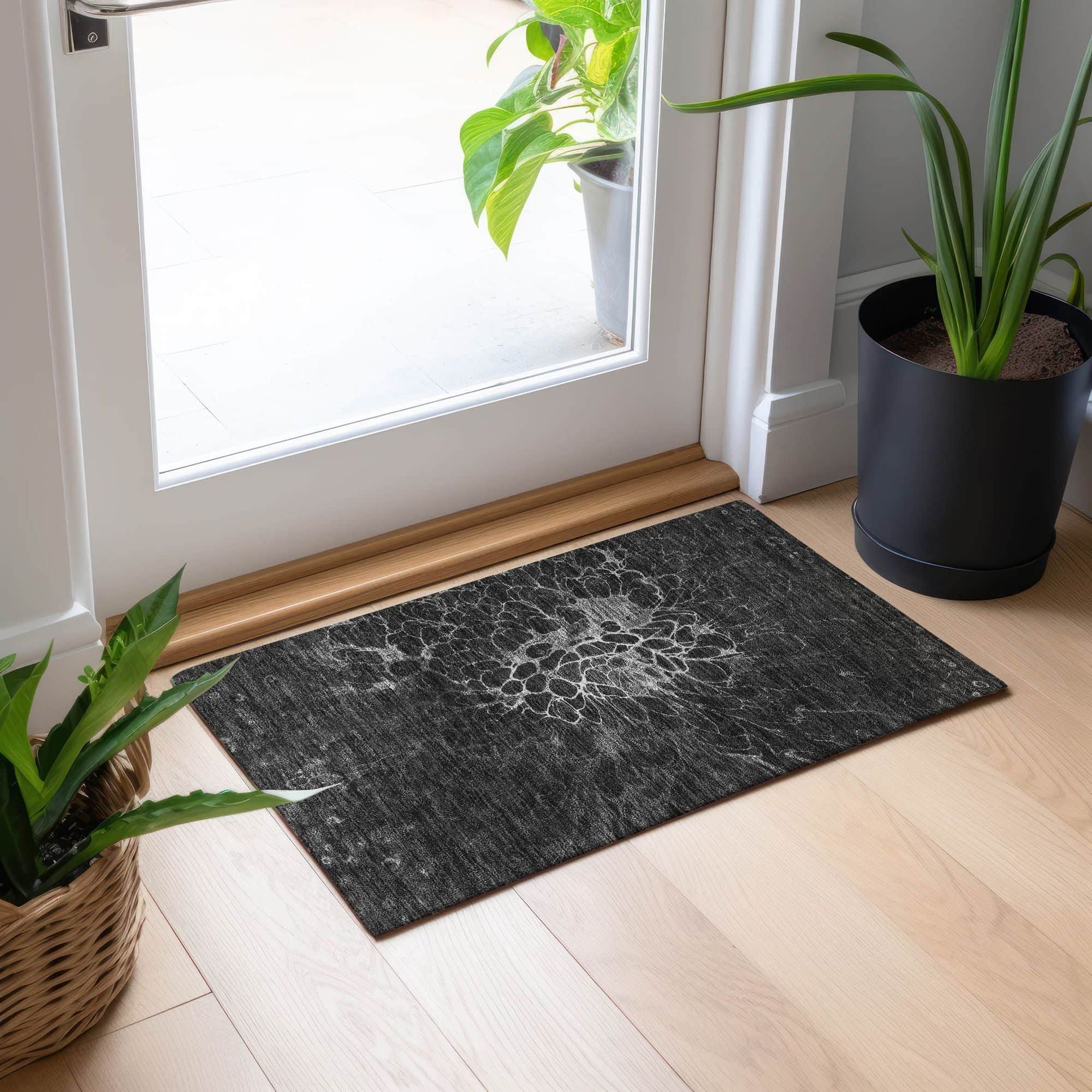 Mosaic Machine Washable Rug