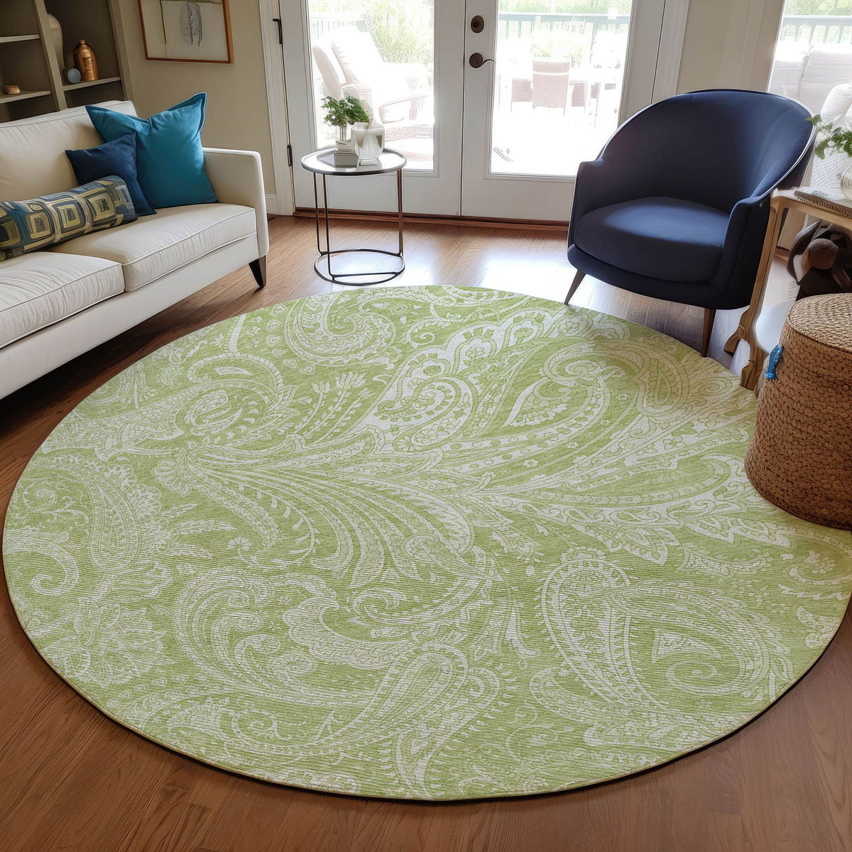 Verbena Machine Washable Rug