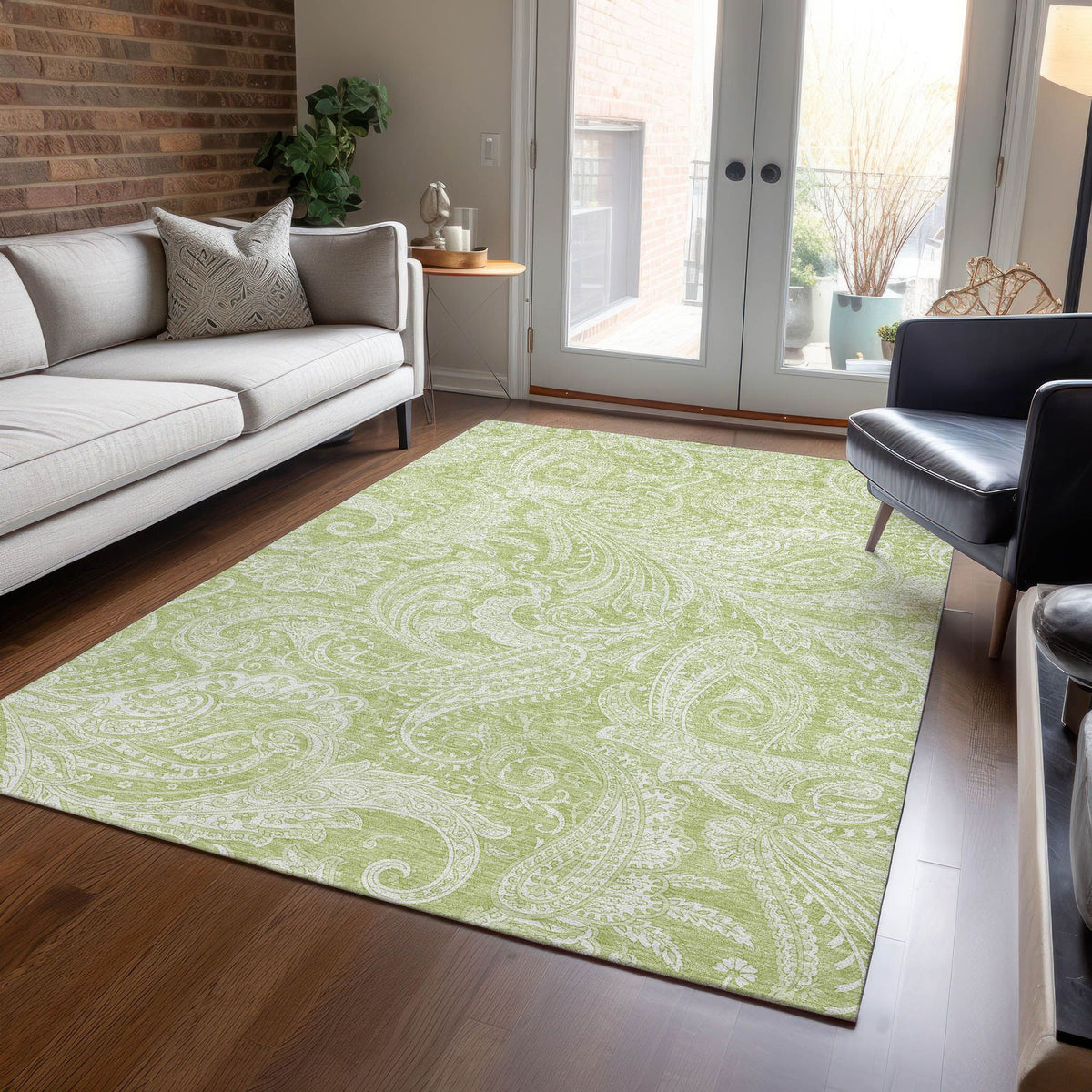 Verbena Machine Washable Rug