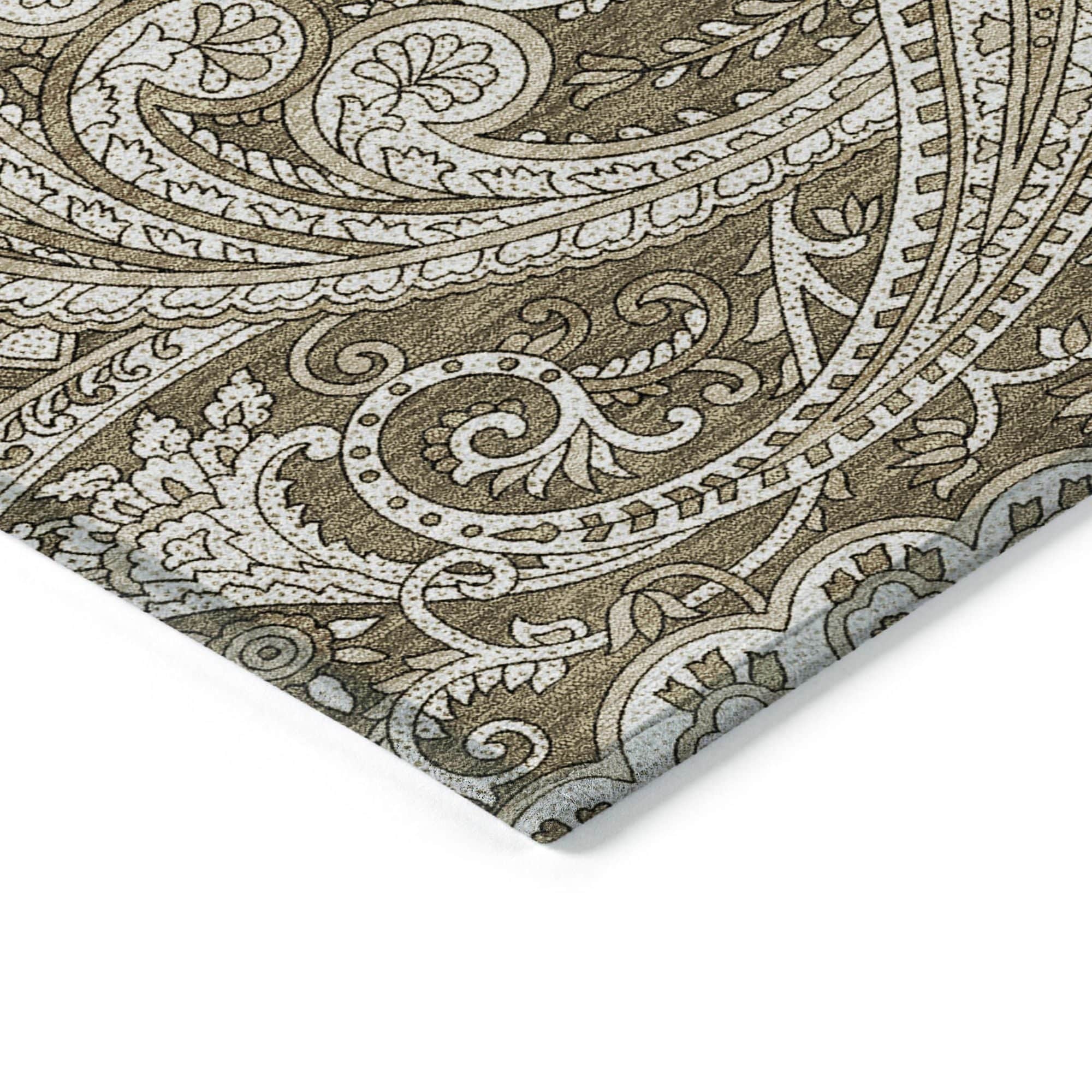 Goldenrod Machine Washable Rug