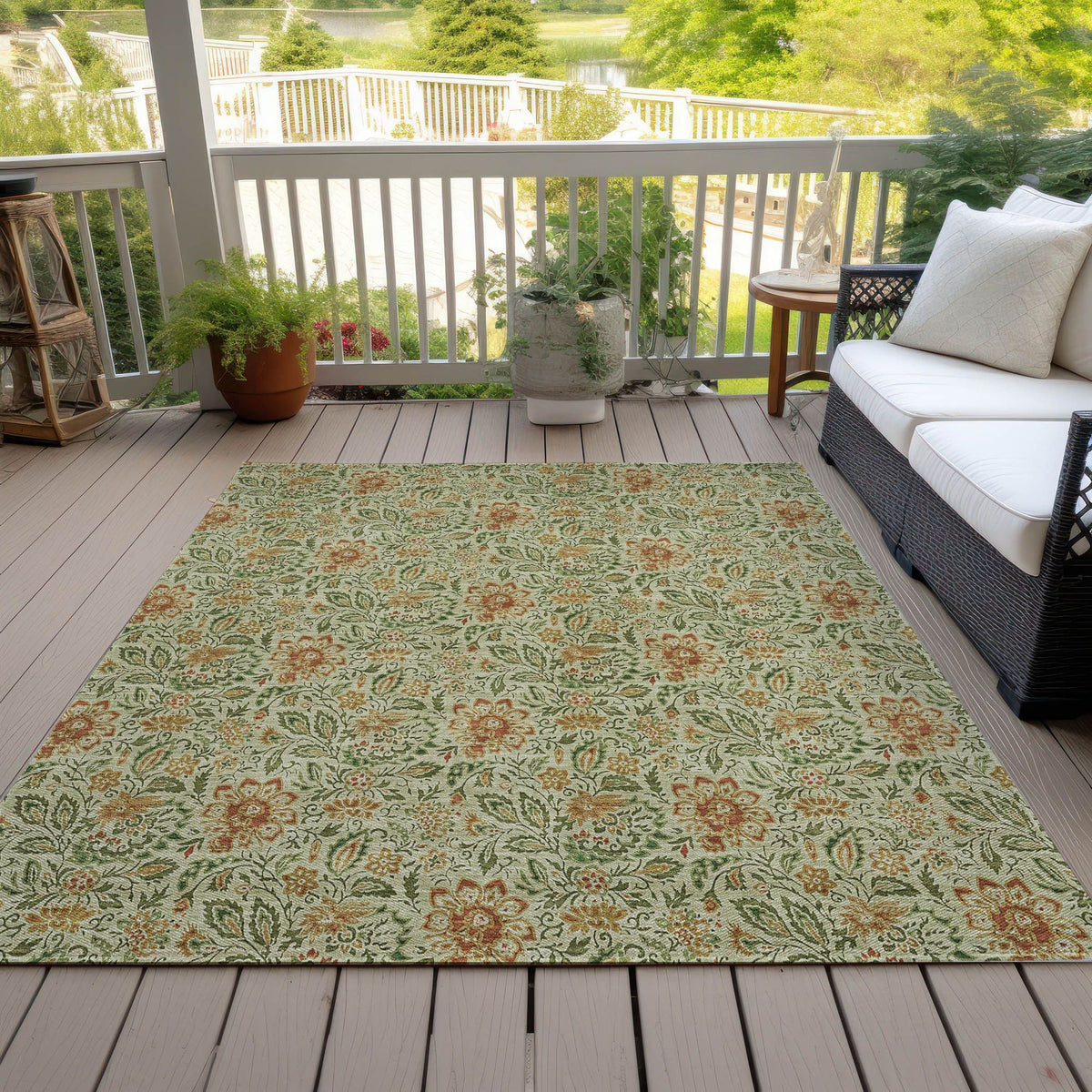 Lapwing Machine Washable Rug