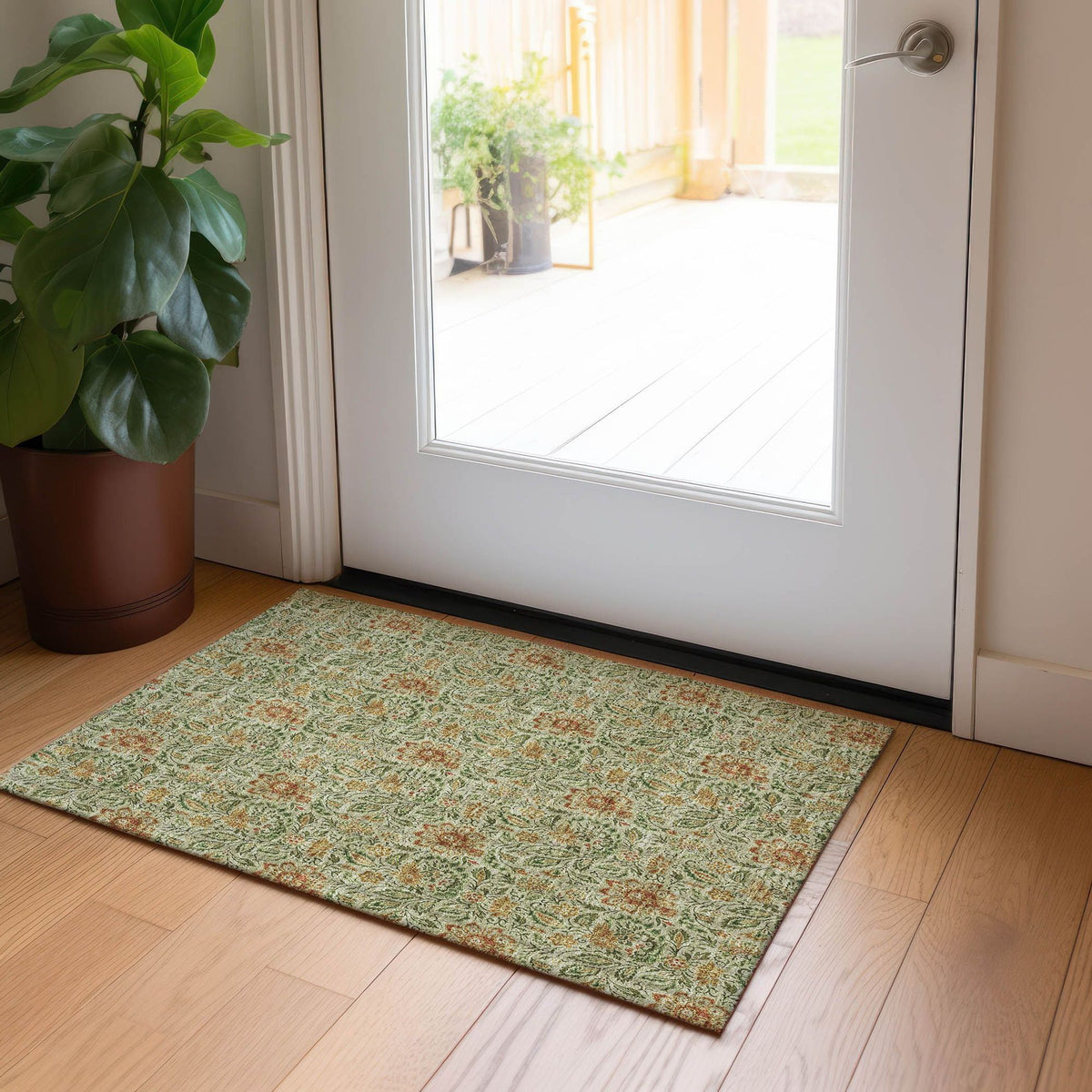 Lapwing Machine Washable Rug