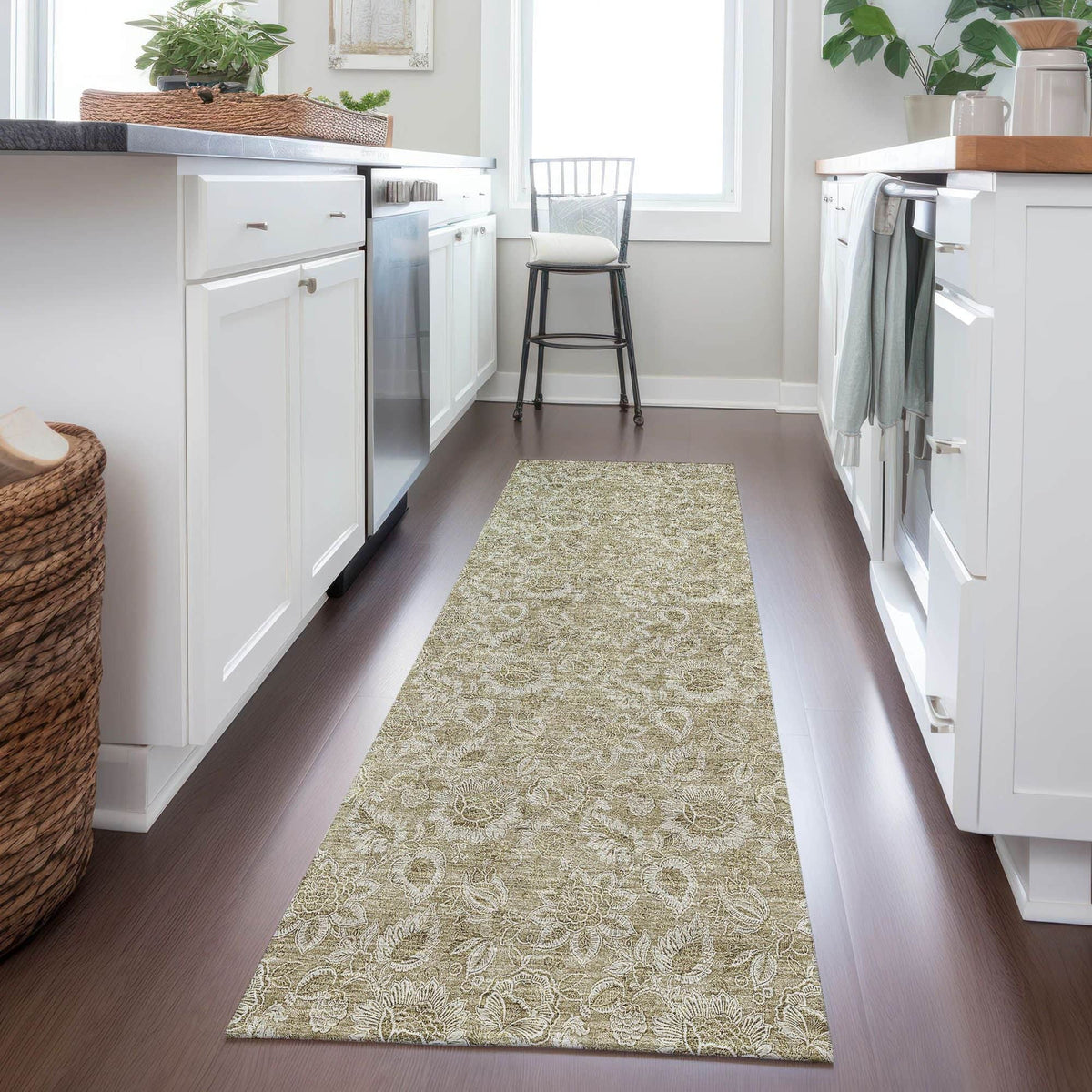 Pochard Machine Washable Rug