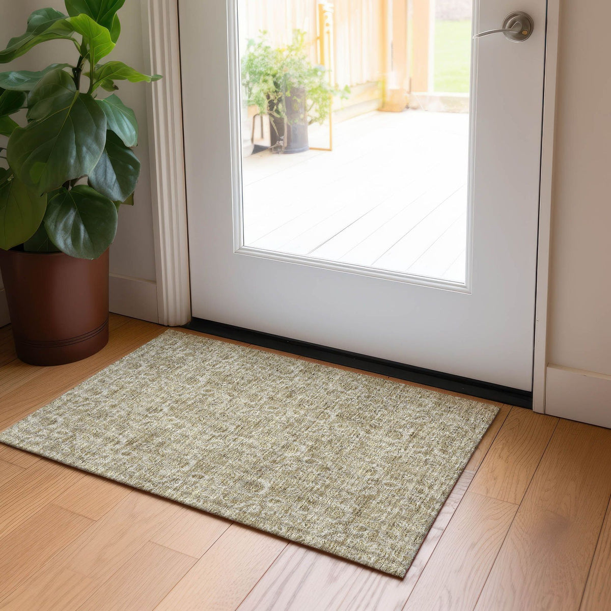 Pochard Machine Washable Rug