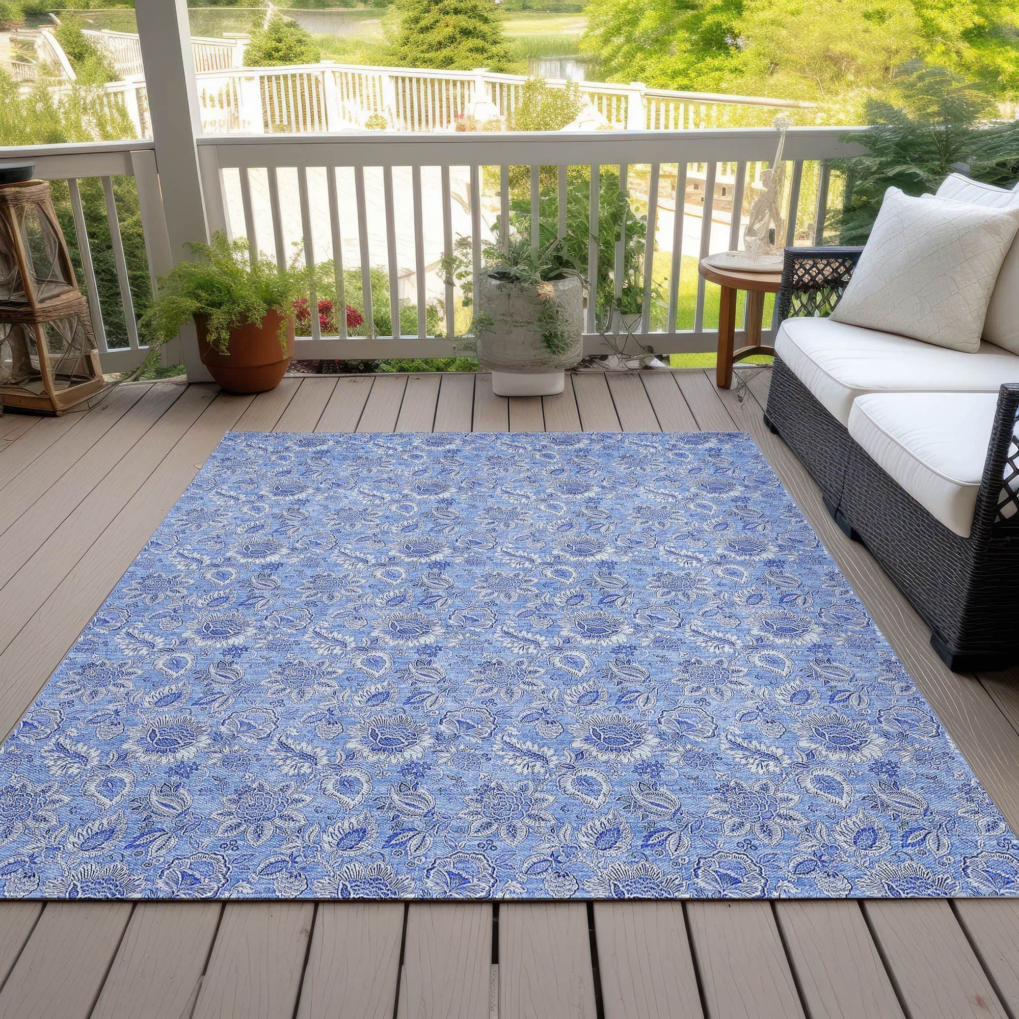 Warbler Machine Washable Rug