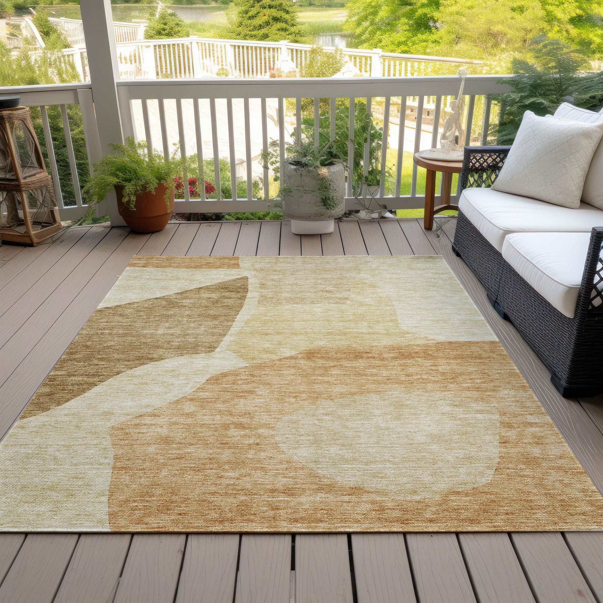 Cowslip Machine Washable Rug