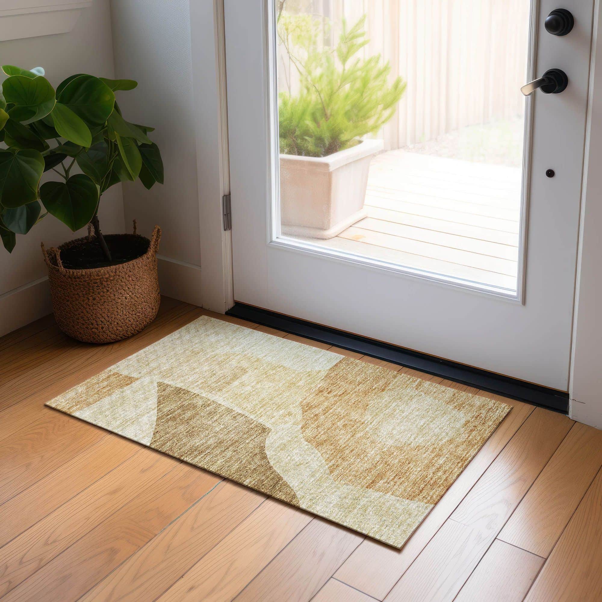 Cowslip Machine Washable Rug