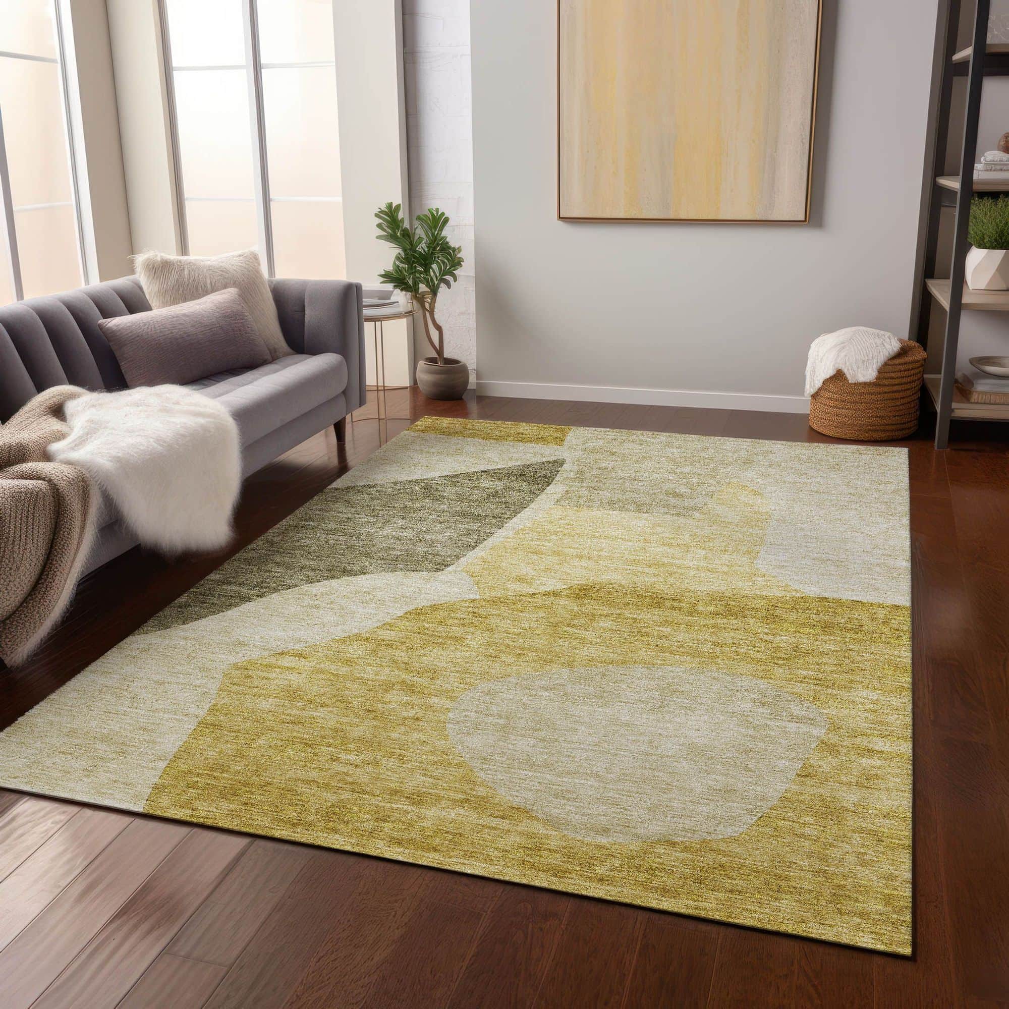 Larkspur Machine Washable Rug