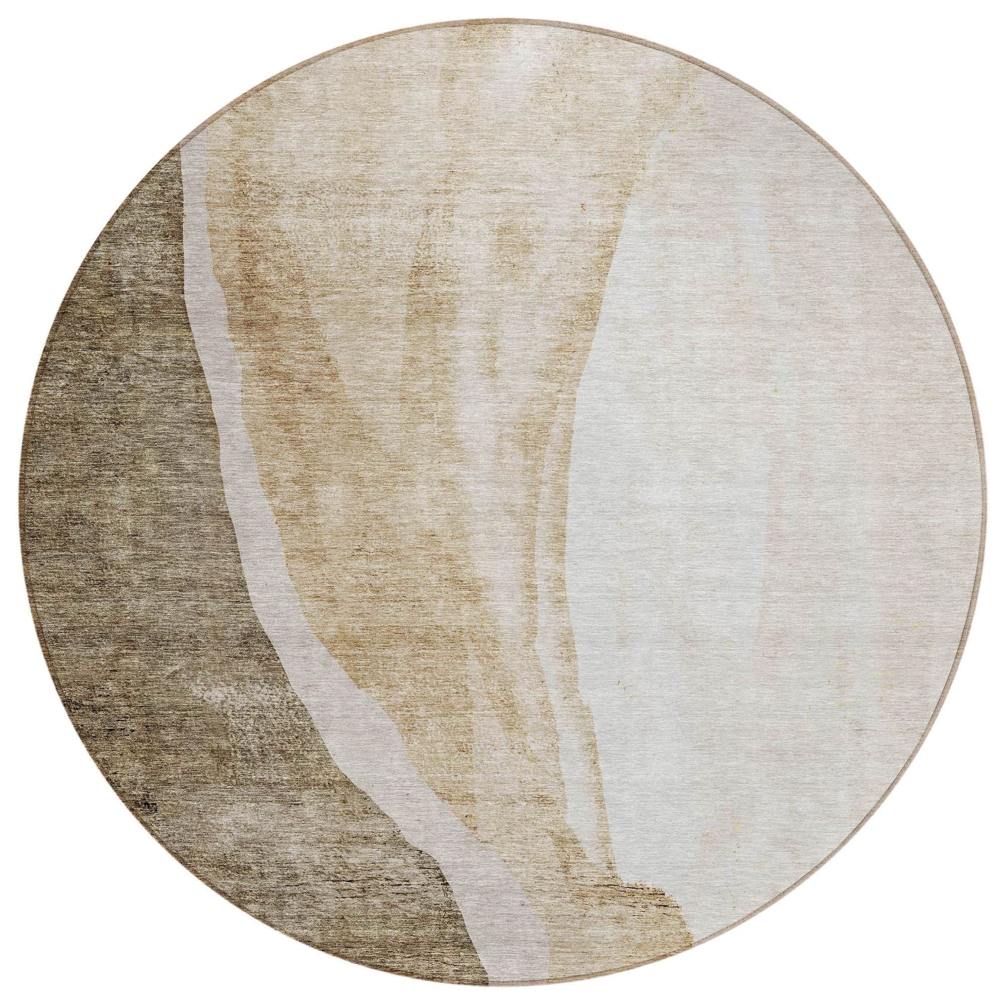 Burlap Machine Washable Rug
