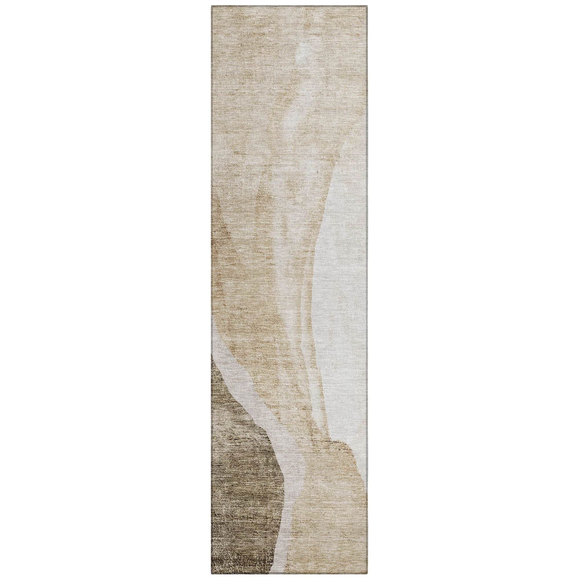 Burlap Machine Washable Rug