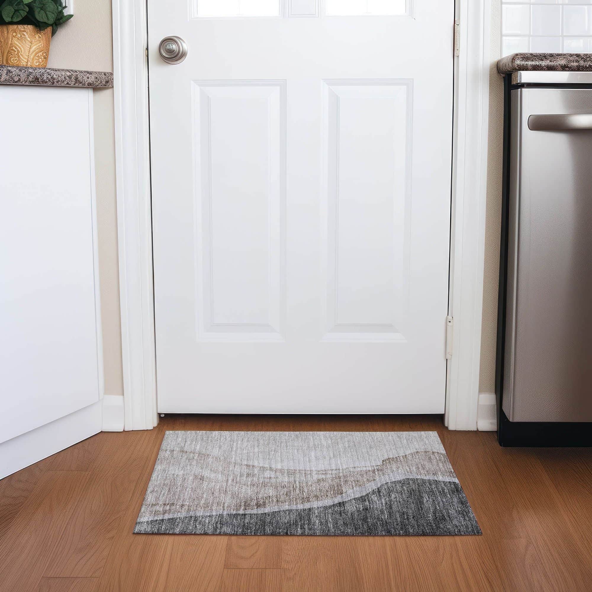 Mohair Machine Washable Rug