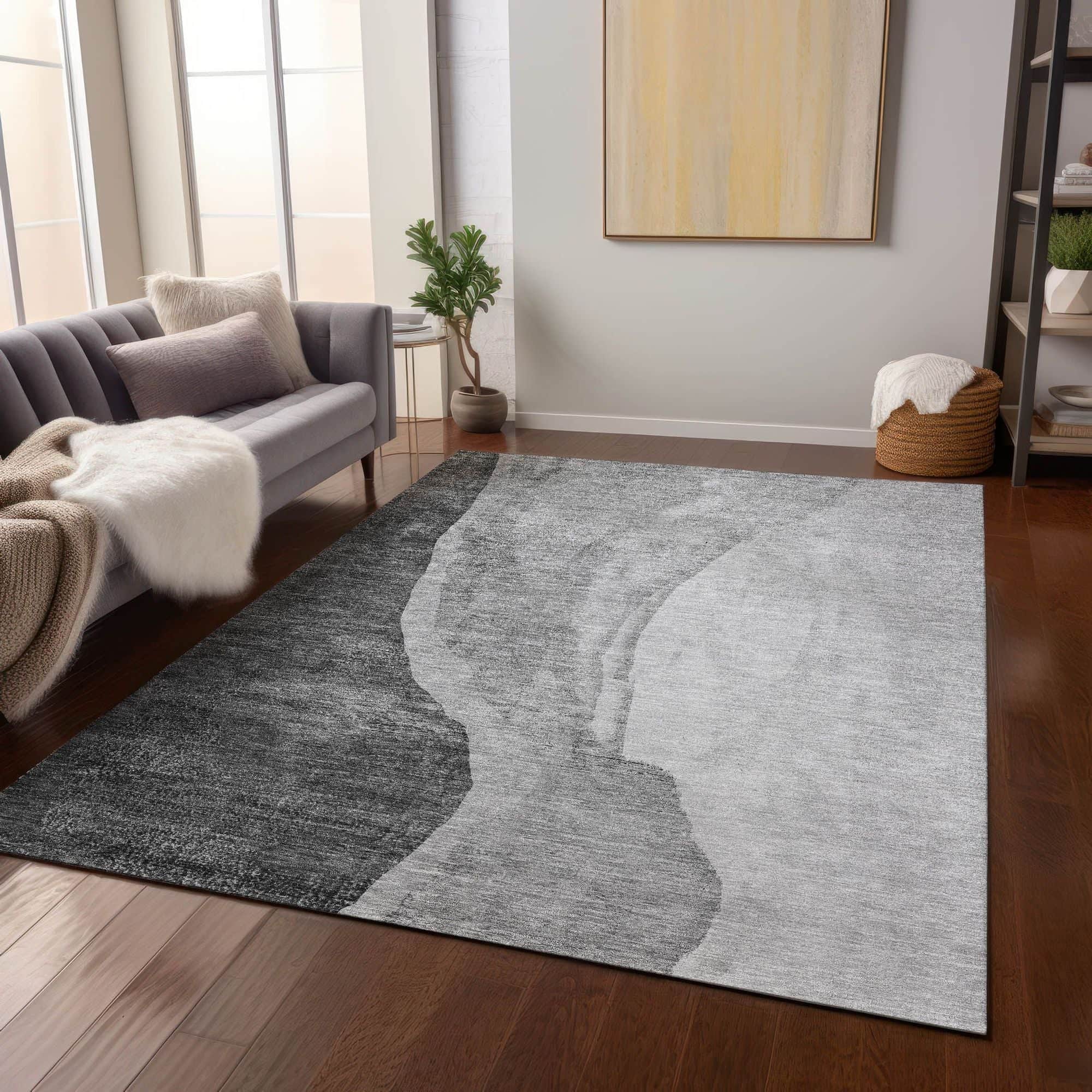 Cashmere Machine Washable Rug