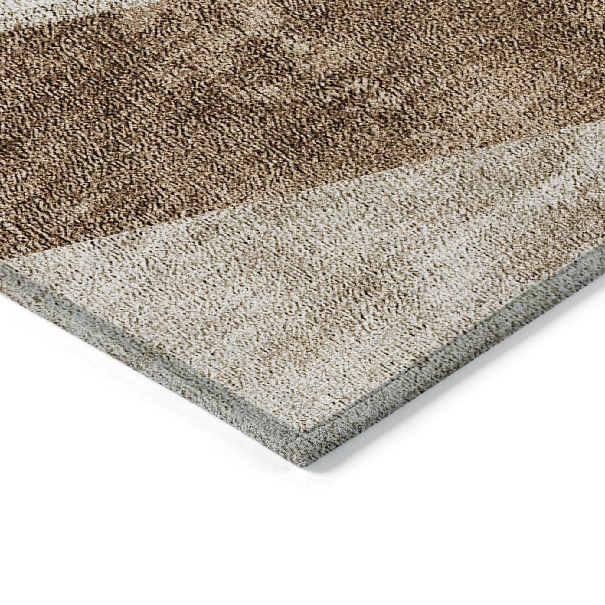 Ecru Machine Washable Rug