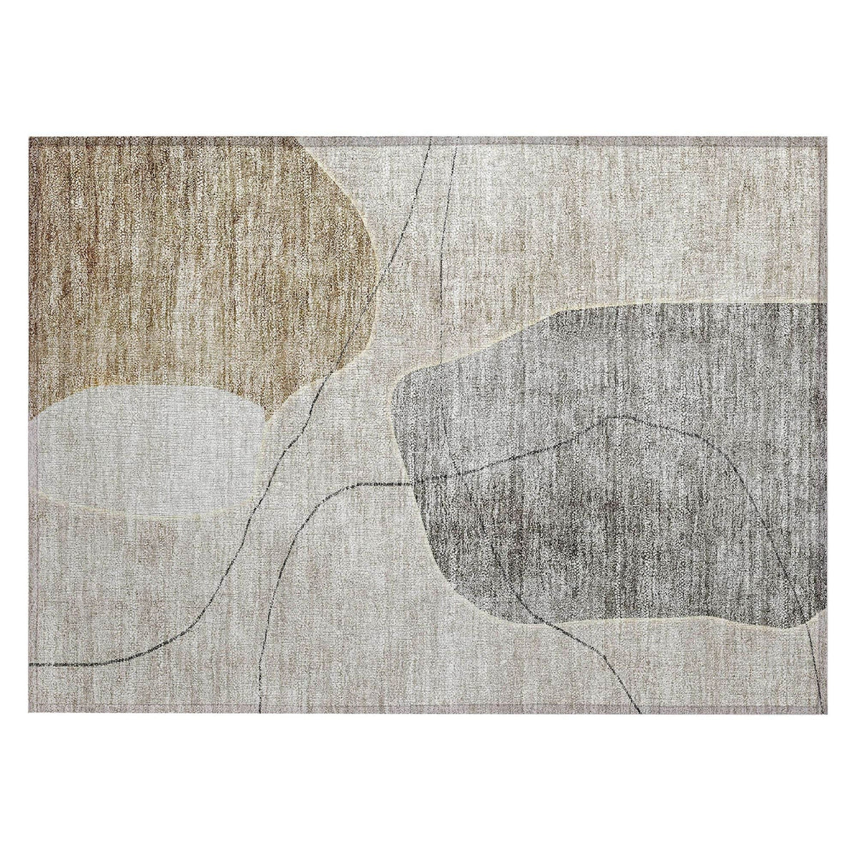 Dove Machine Washable Rug