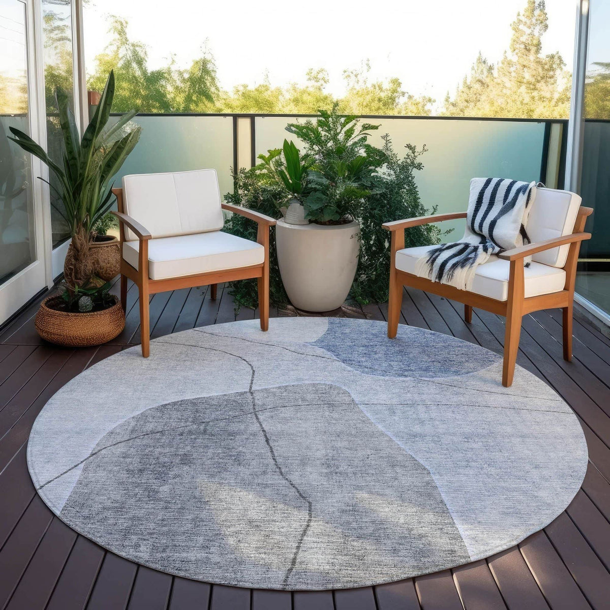 Mist Machine Washable Rug