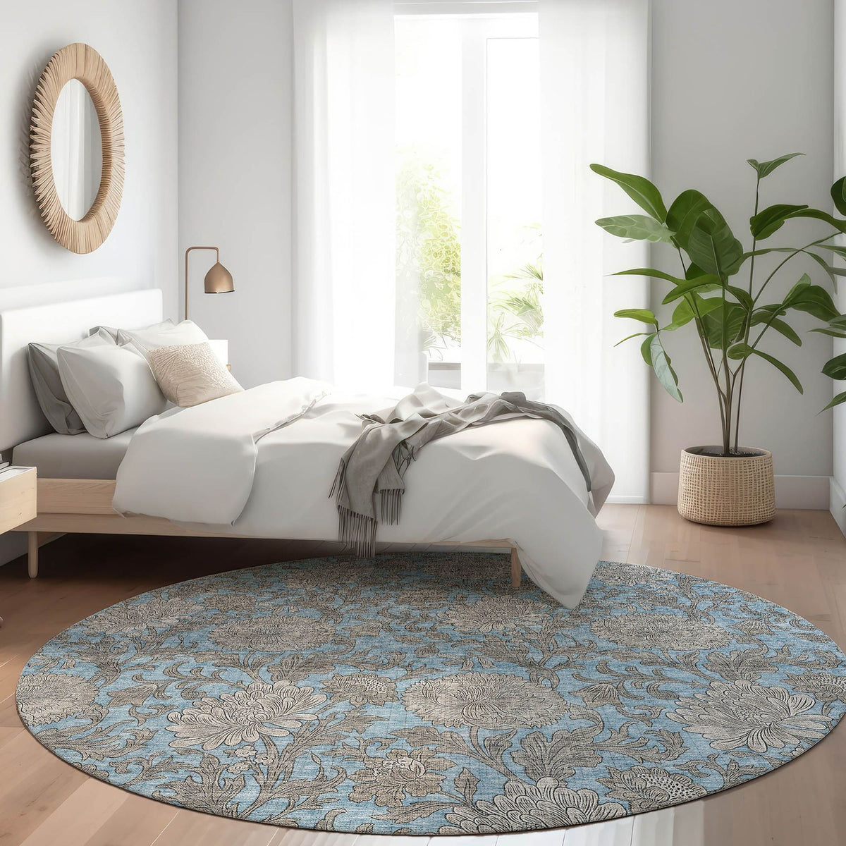 Whitby Machine Washable Rug