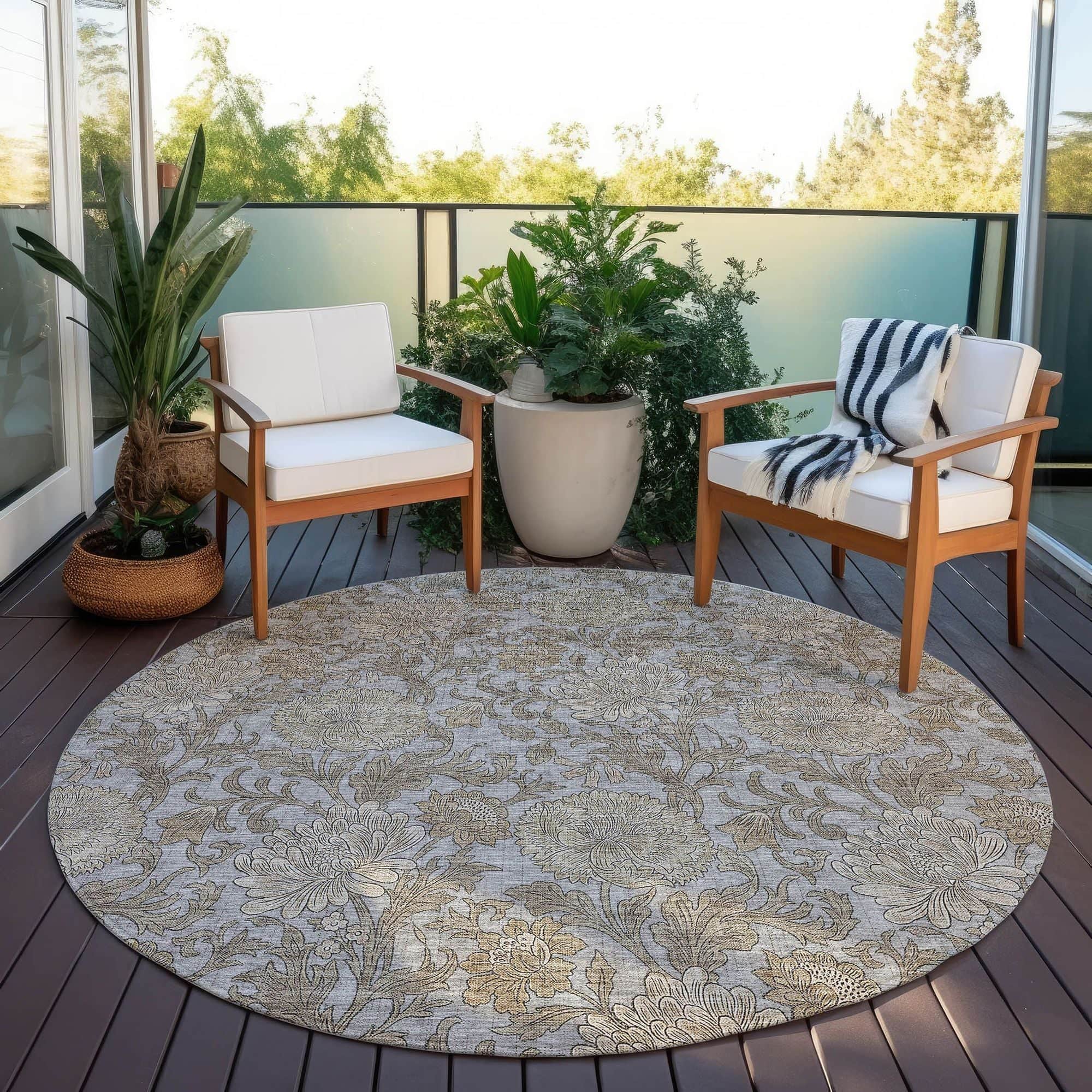 Skipton Machine Washable Rug