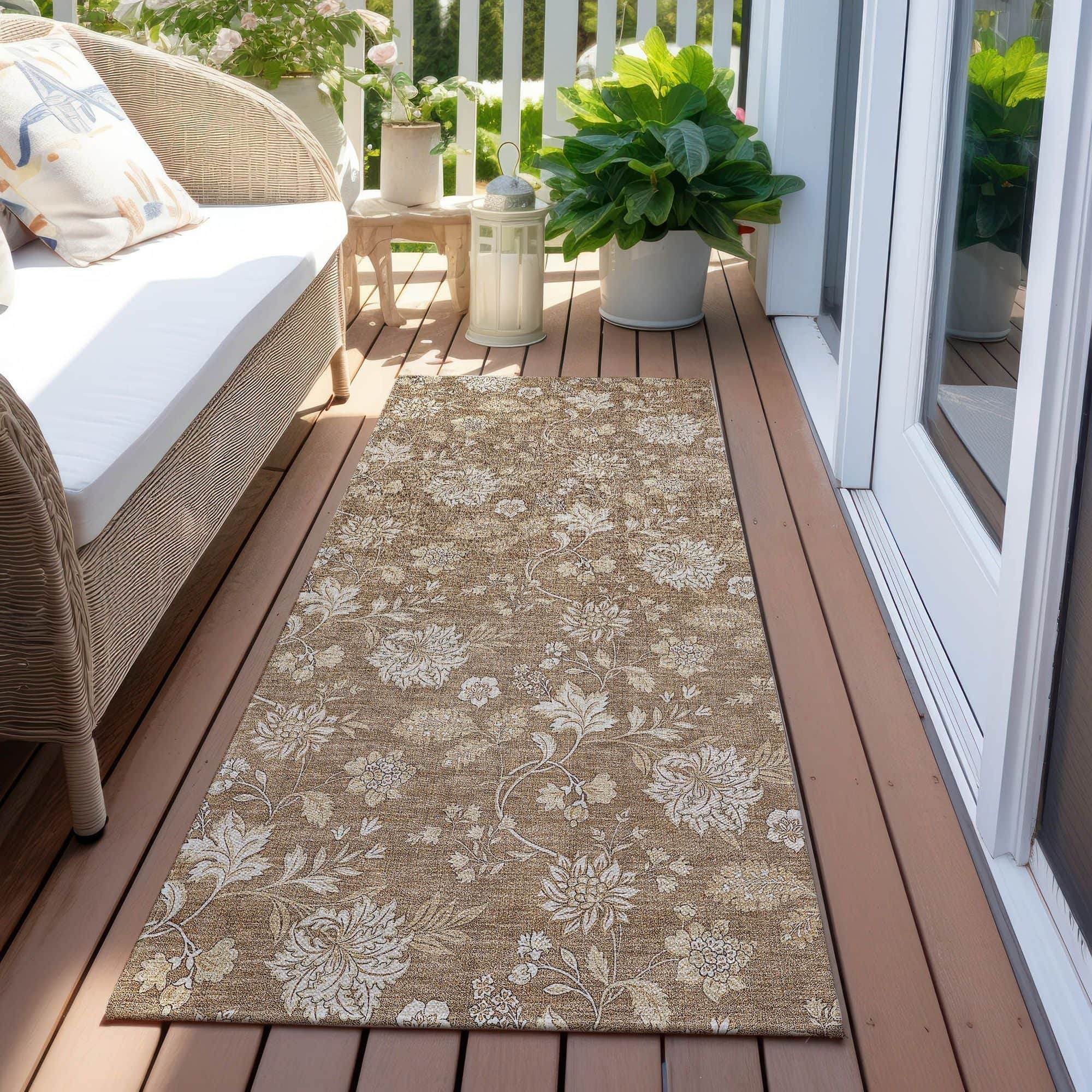 Brindle Machine Washable Rug
