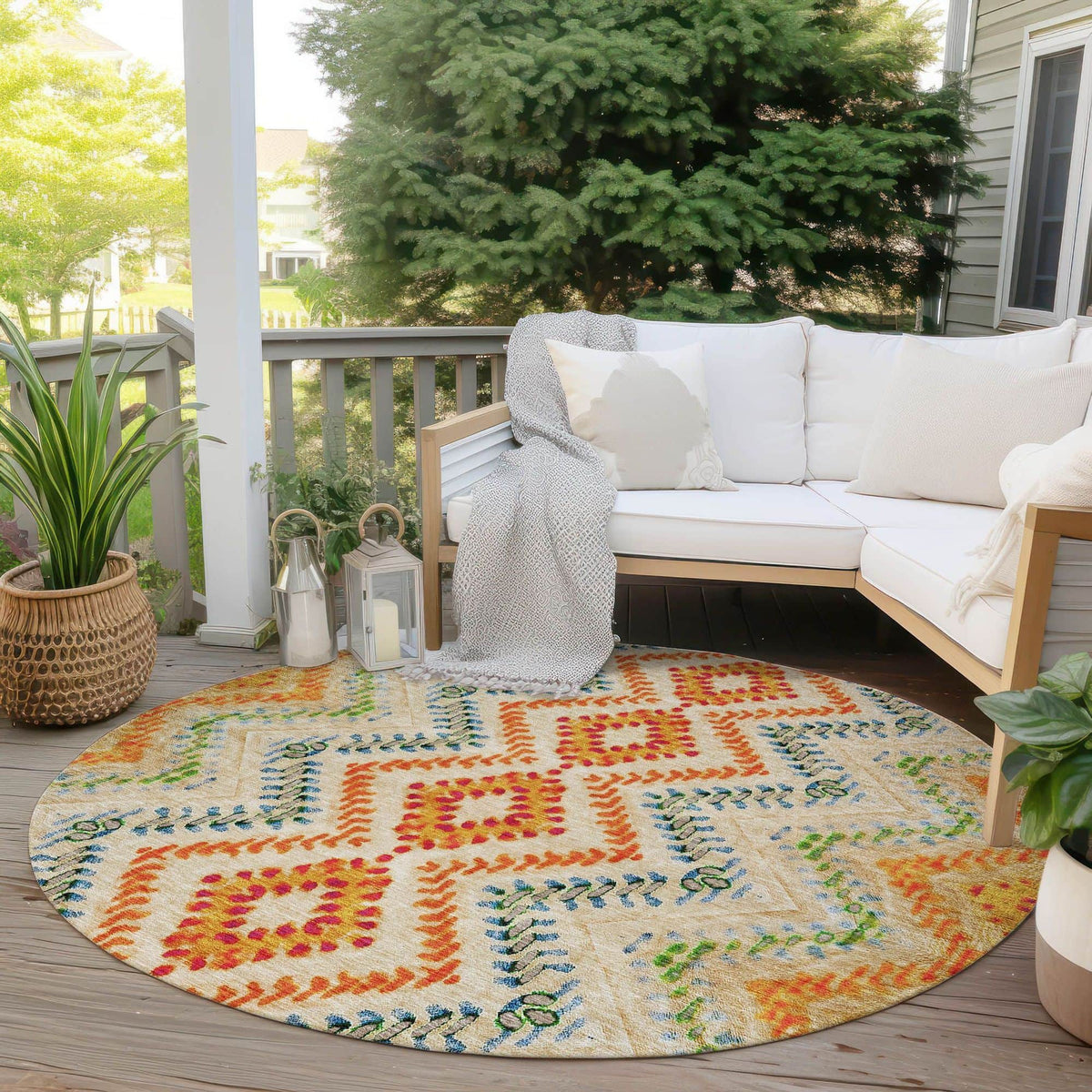 Epidote Machine Washable Rug
